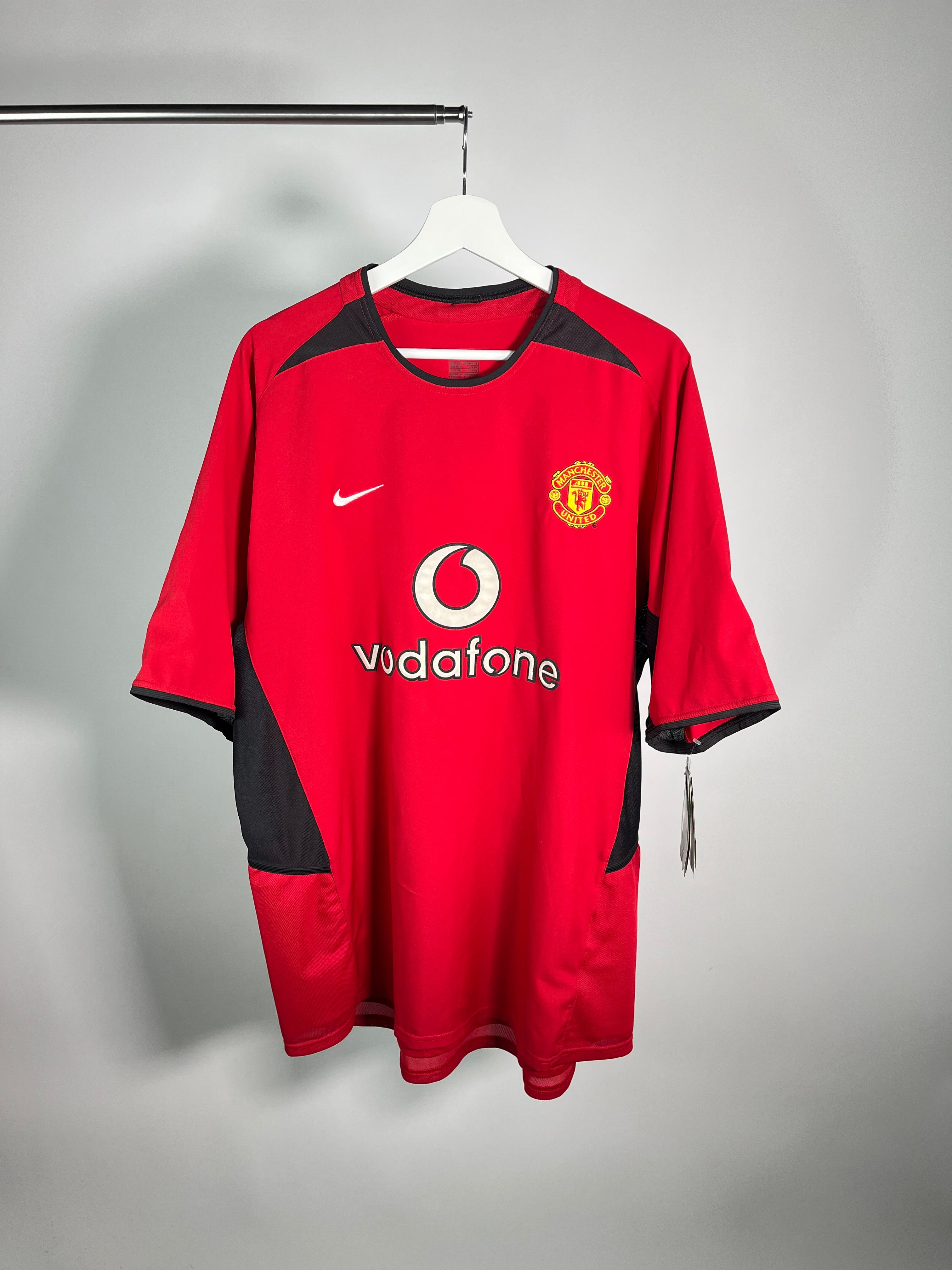 Jersey Manchester United Local 2002 2004 *C/Etiquetas* David Beckham (XL)
