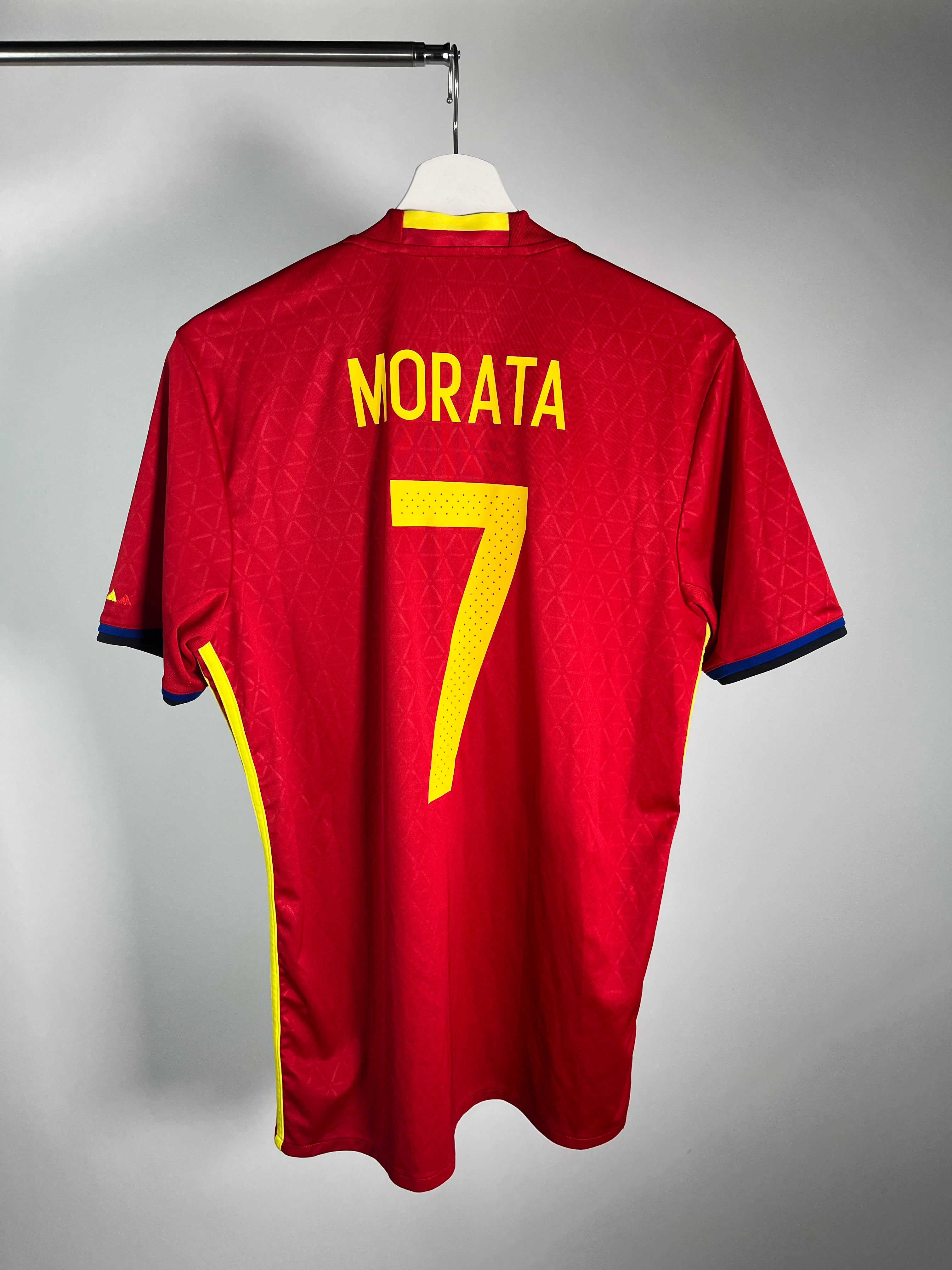 Jersey España Local 2016 2018 Alvaro Morata (M)