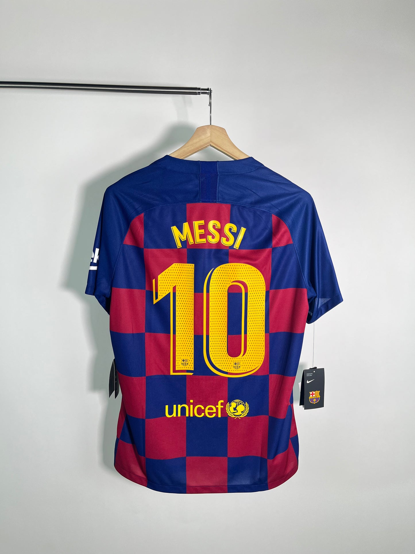 Jersey Barcelona Local 2019 2020 *C/Etiquetas* Lionel Messi (L)