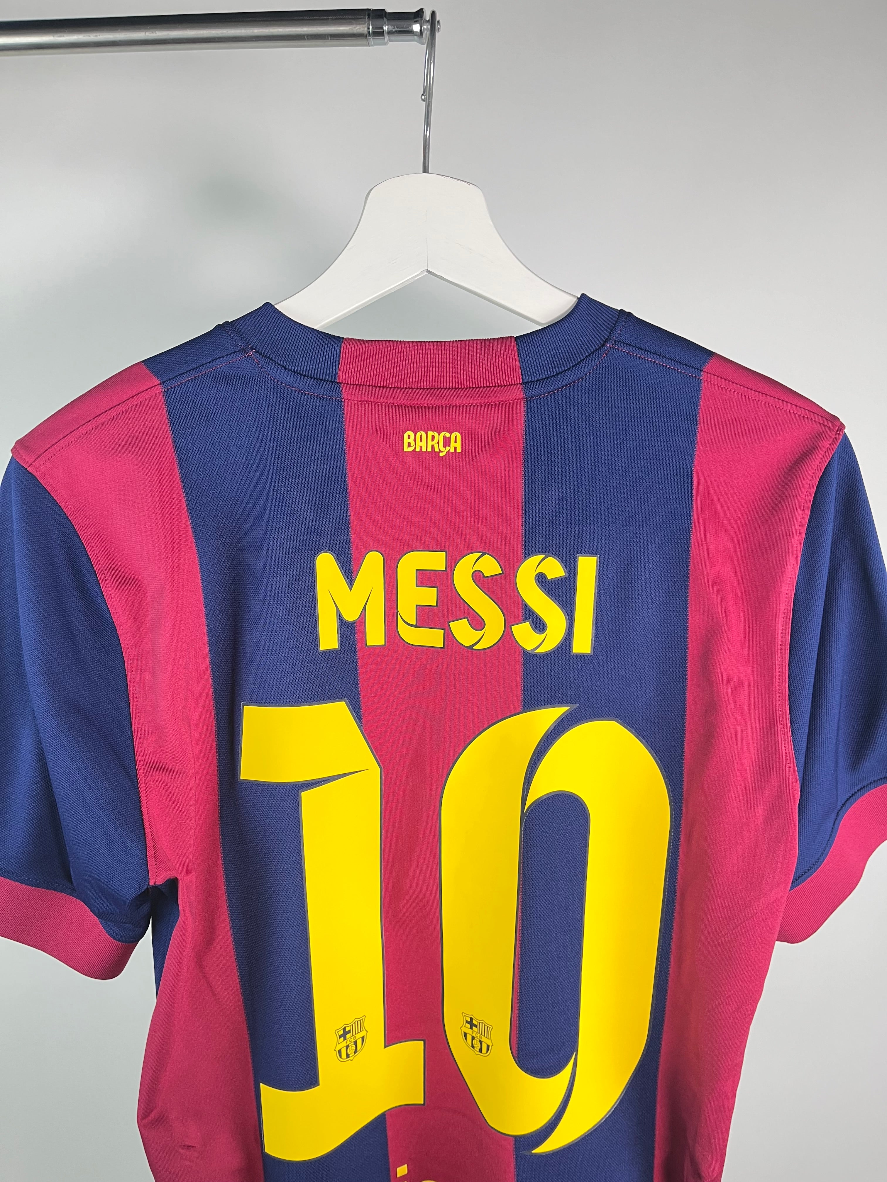 Jersey Barcelona Local 2014 2015 Lionel Messi (S)