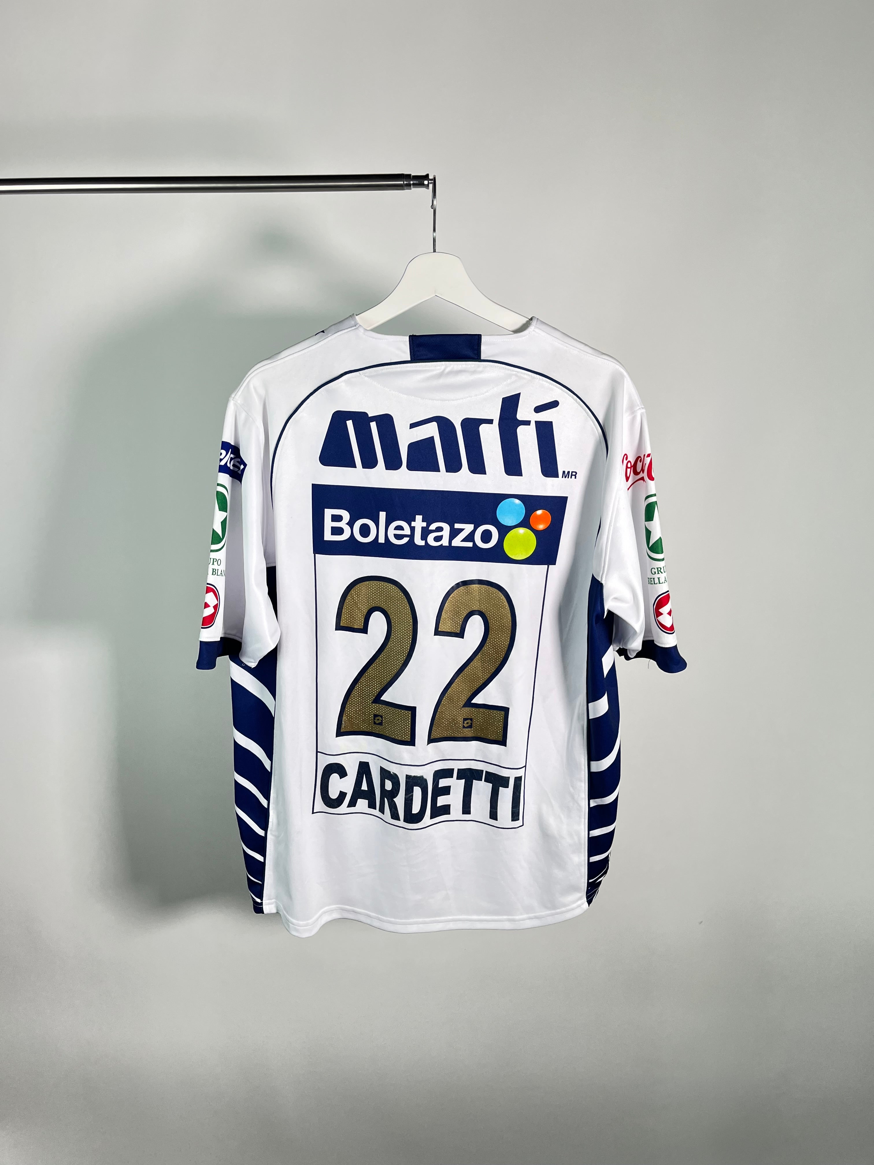 Jersey Pumas Local 2005 2006 Utilería Martín Cardetti (L)