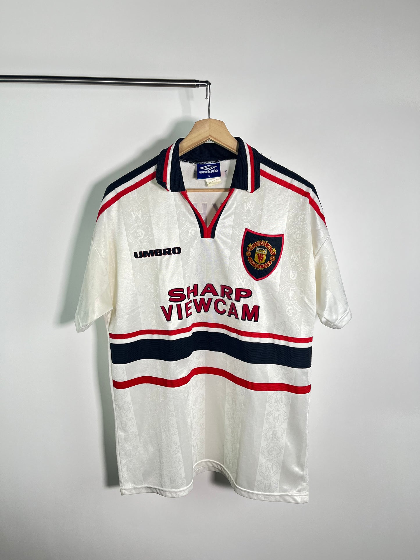Jersey Manchester United Visita 1998 1999 David Beckham (XL)