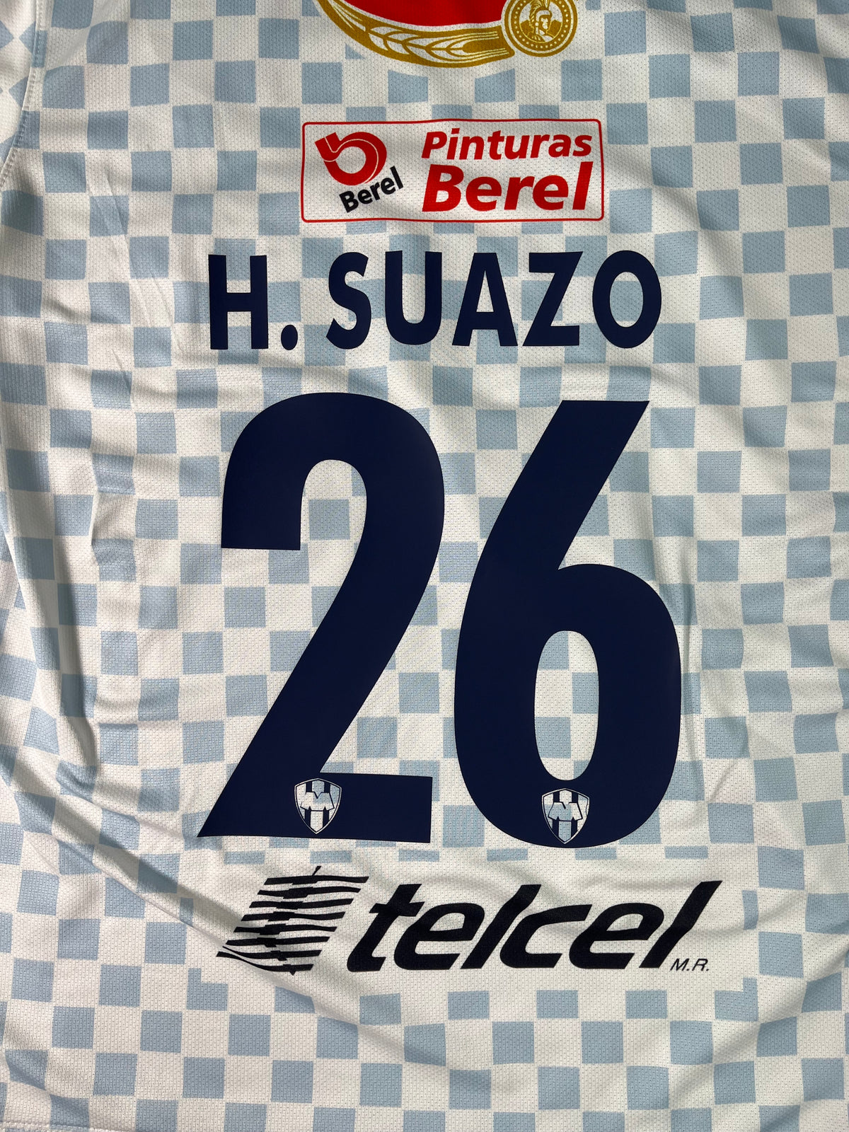 Jersey Rayados Monterrey Visita 2013 2014 Humberto "Chupete" Suazo (M)