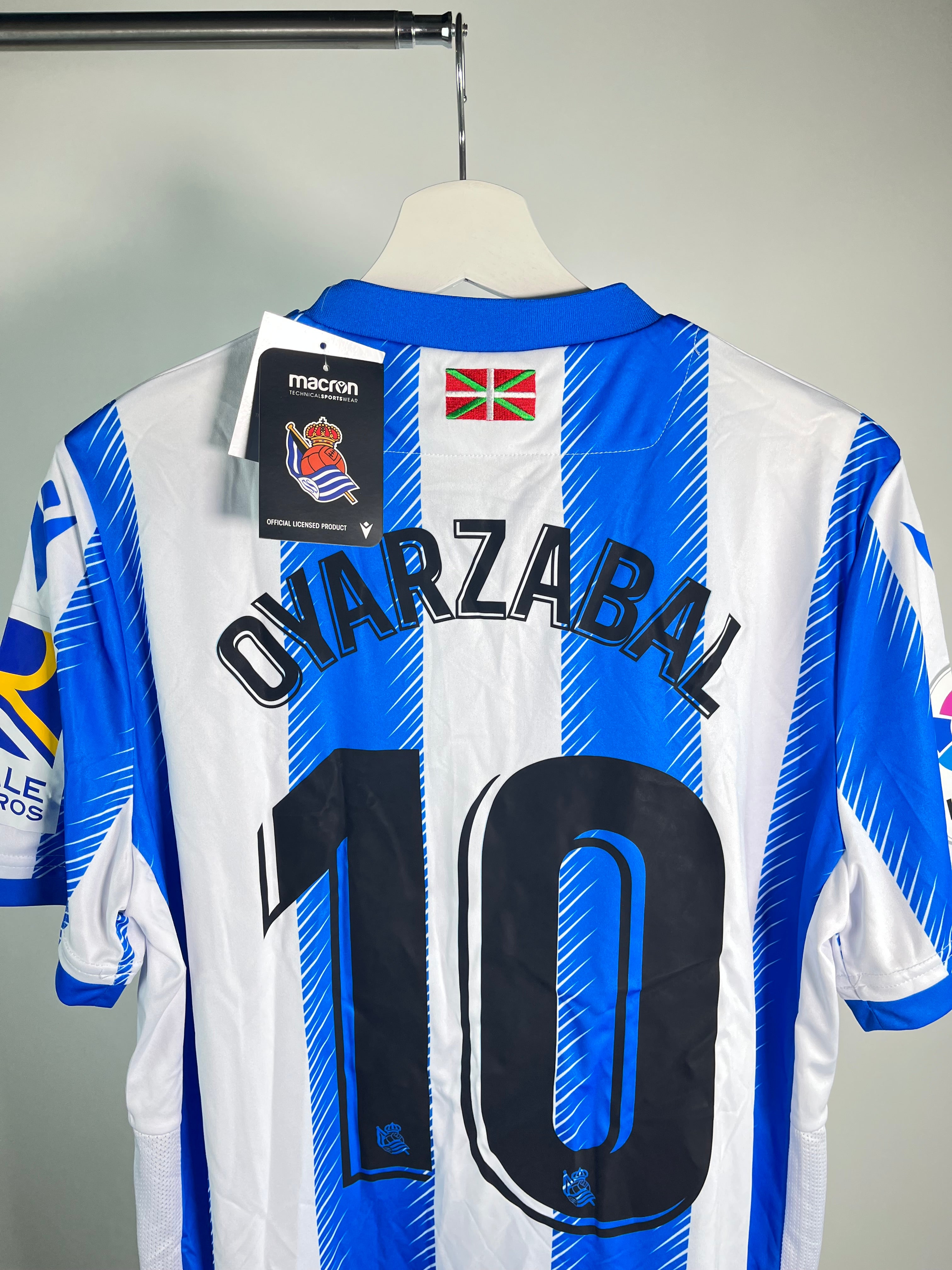 Jersey Real Sociedad Local 2019 2020 *C/Etiquetas* Mikel Oyarzabal (M)