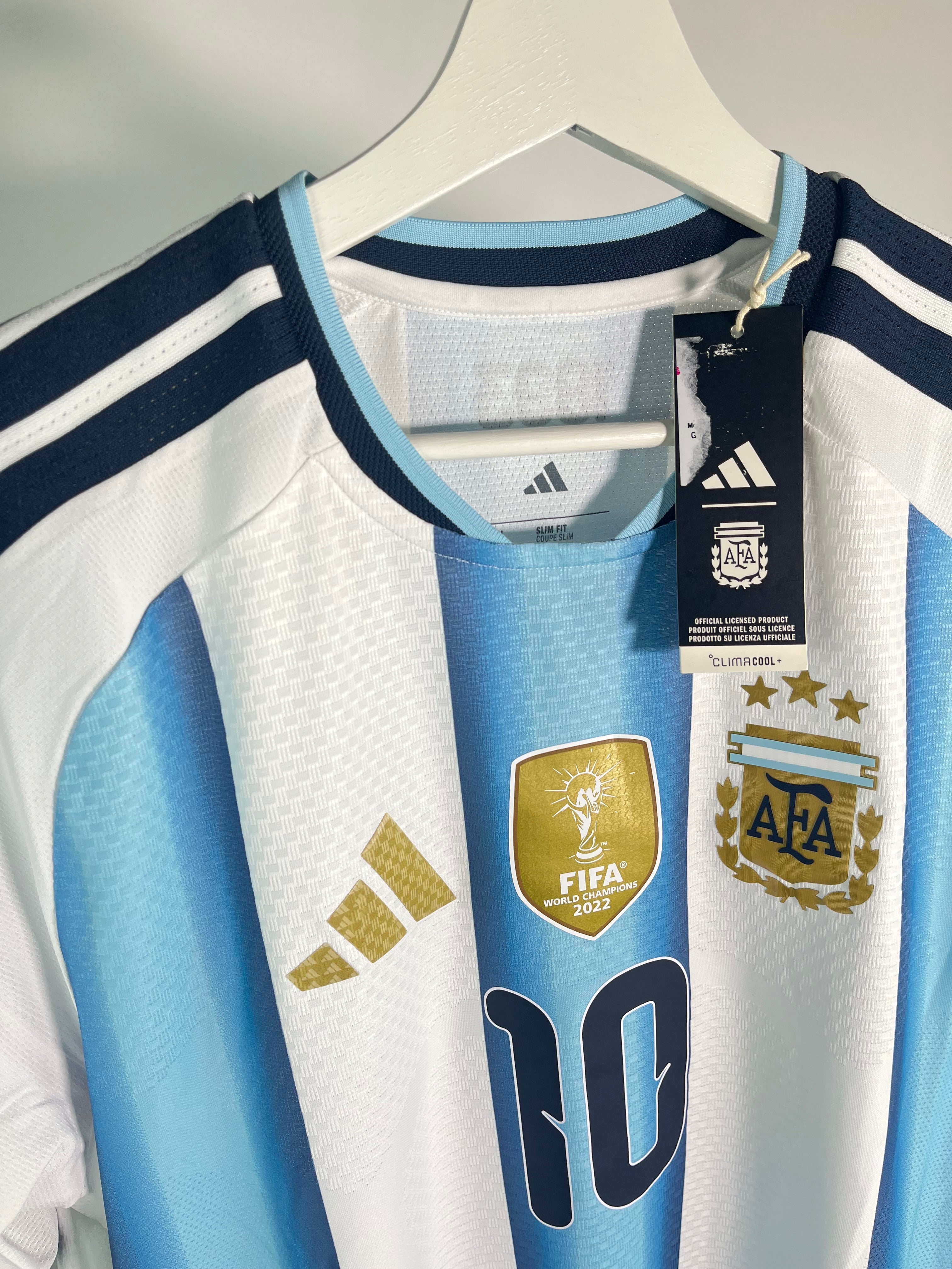 Jersey Argentina Local 2026 2027 Versión Jugador Lionel Messi *C/Etiquetas* (L)