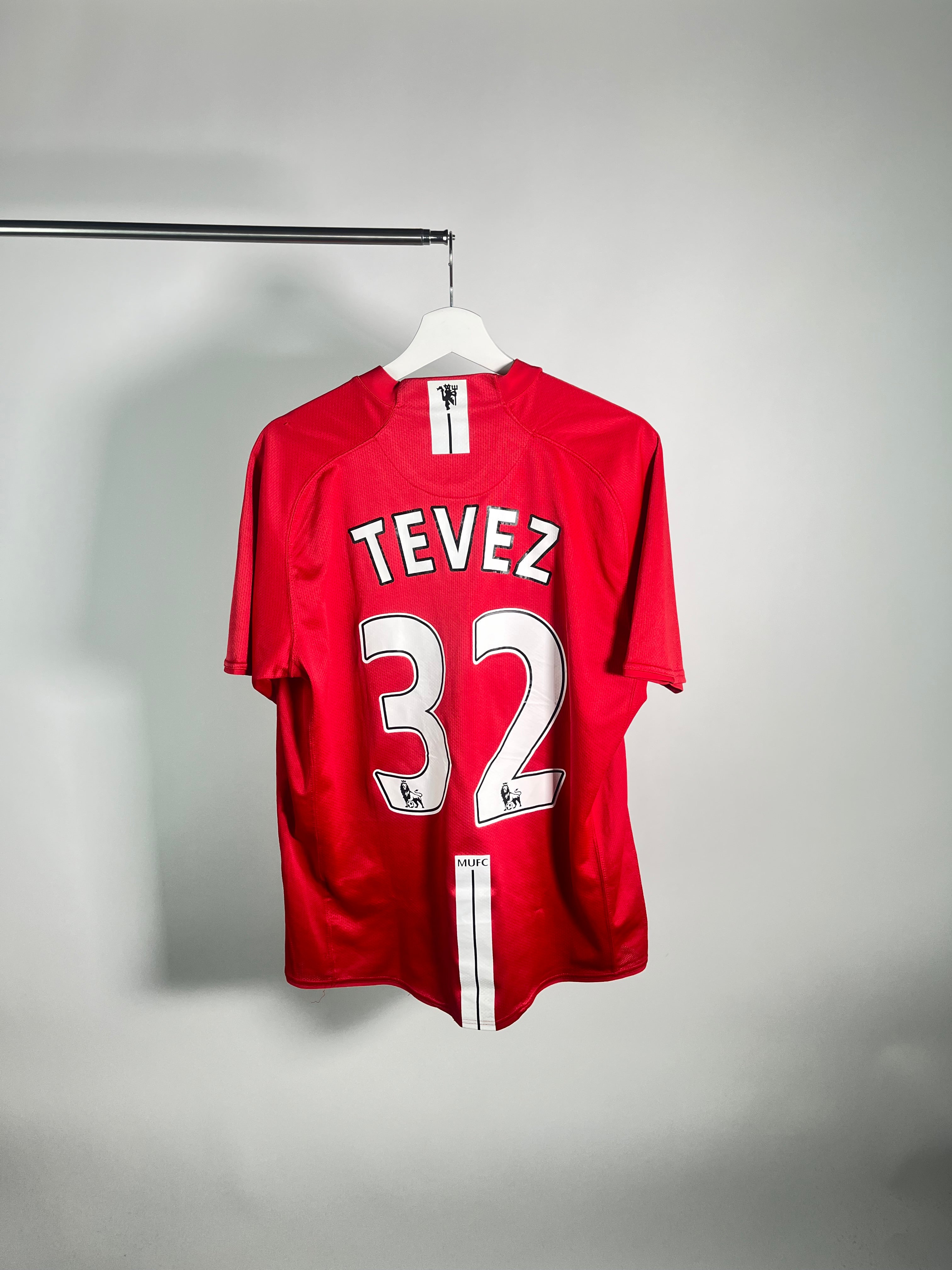 Jersey Manchester United Local 2008 2009 Carlos Tévez (L)