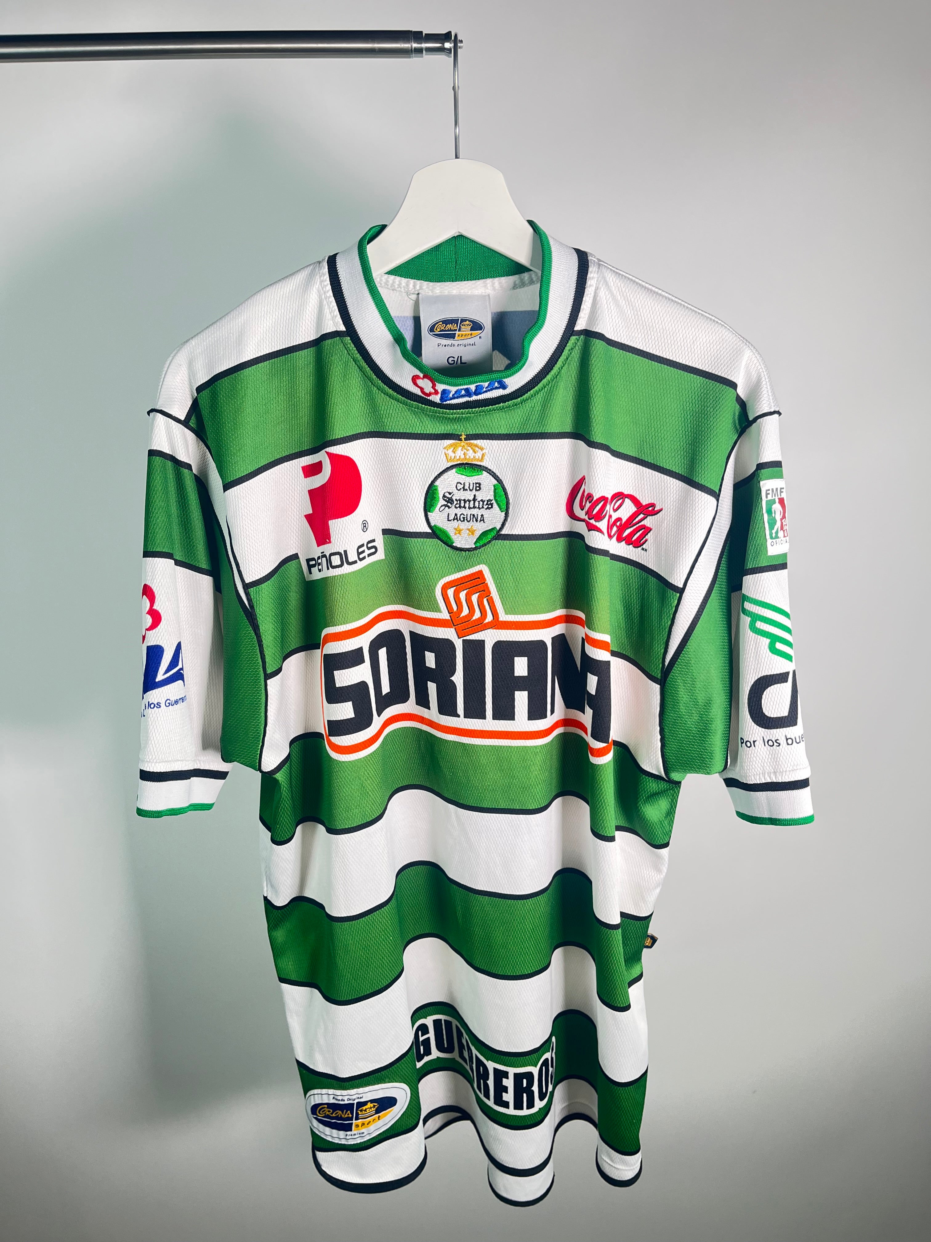 Jersey Santos Laguna Local 2001 2002 (L)