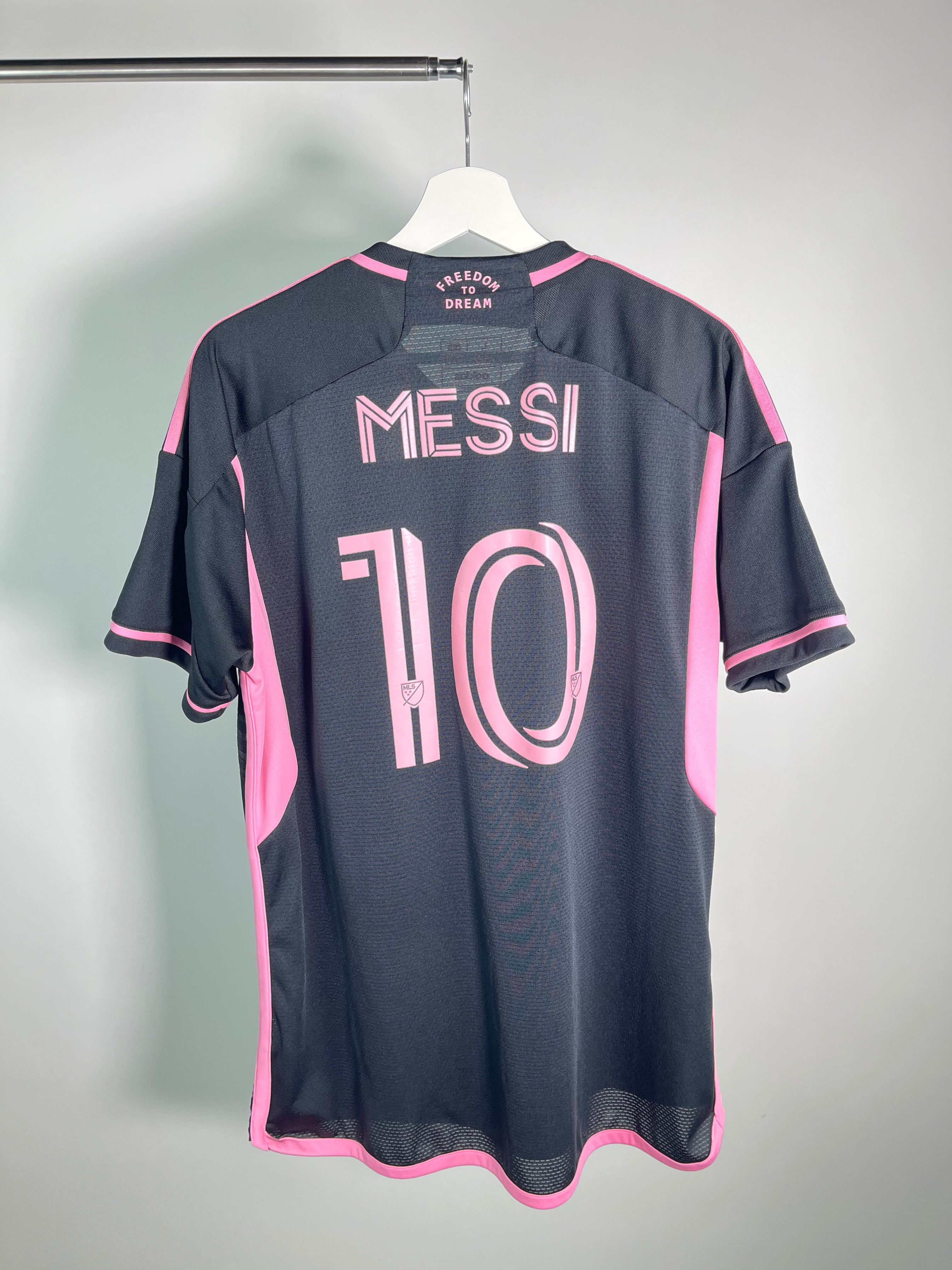 Jersey Inter Miami Visita 2024 2025 Version Jugador Lionel Messi (L)