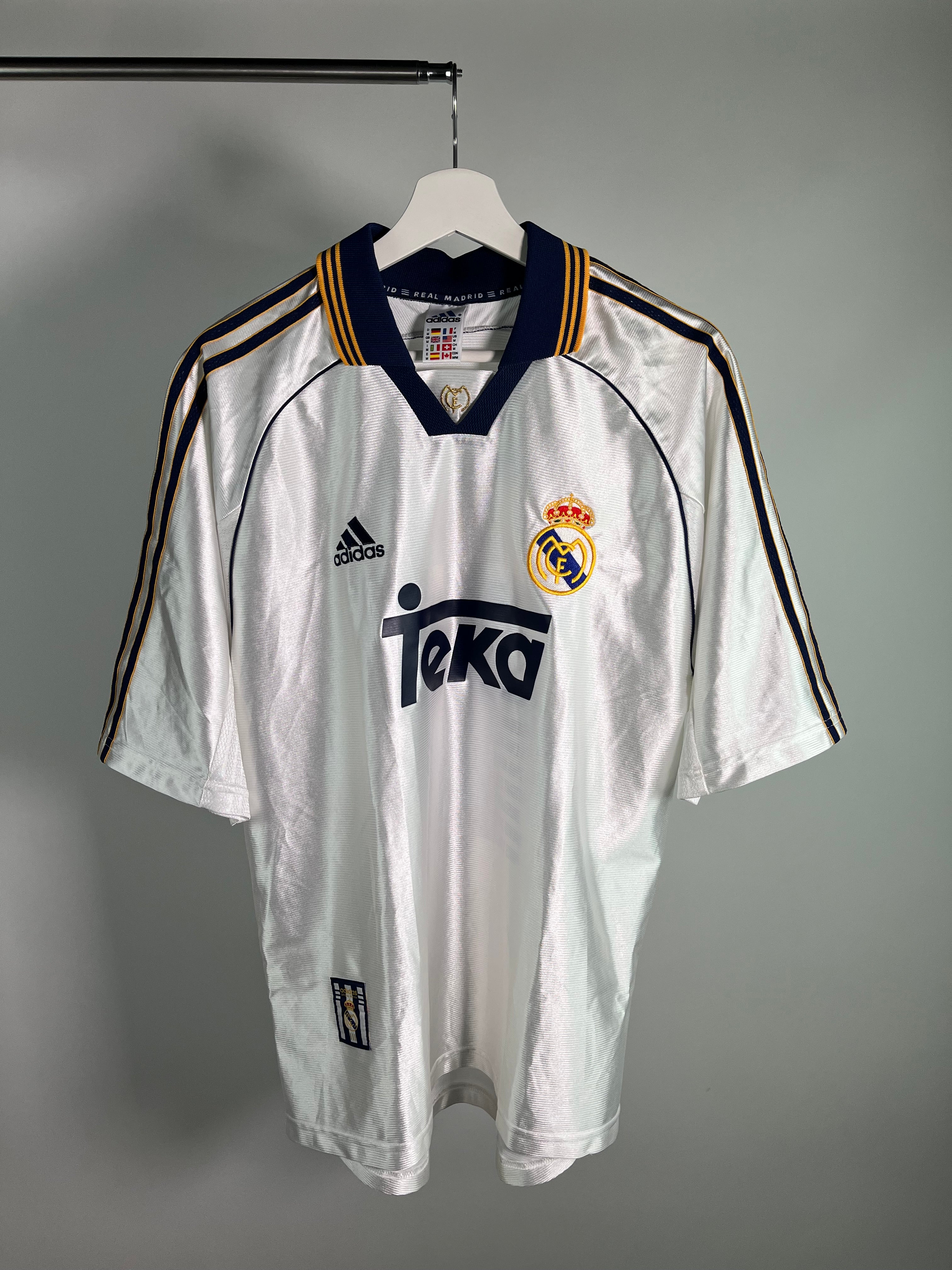 Jersey Real Madrid Especial Campeón de Europa 1999 2000 (M)