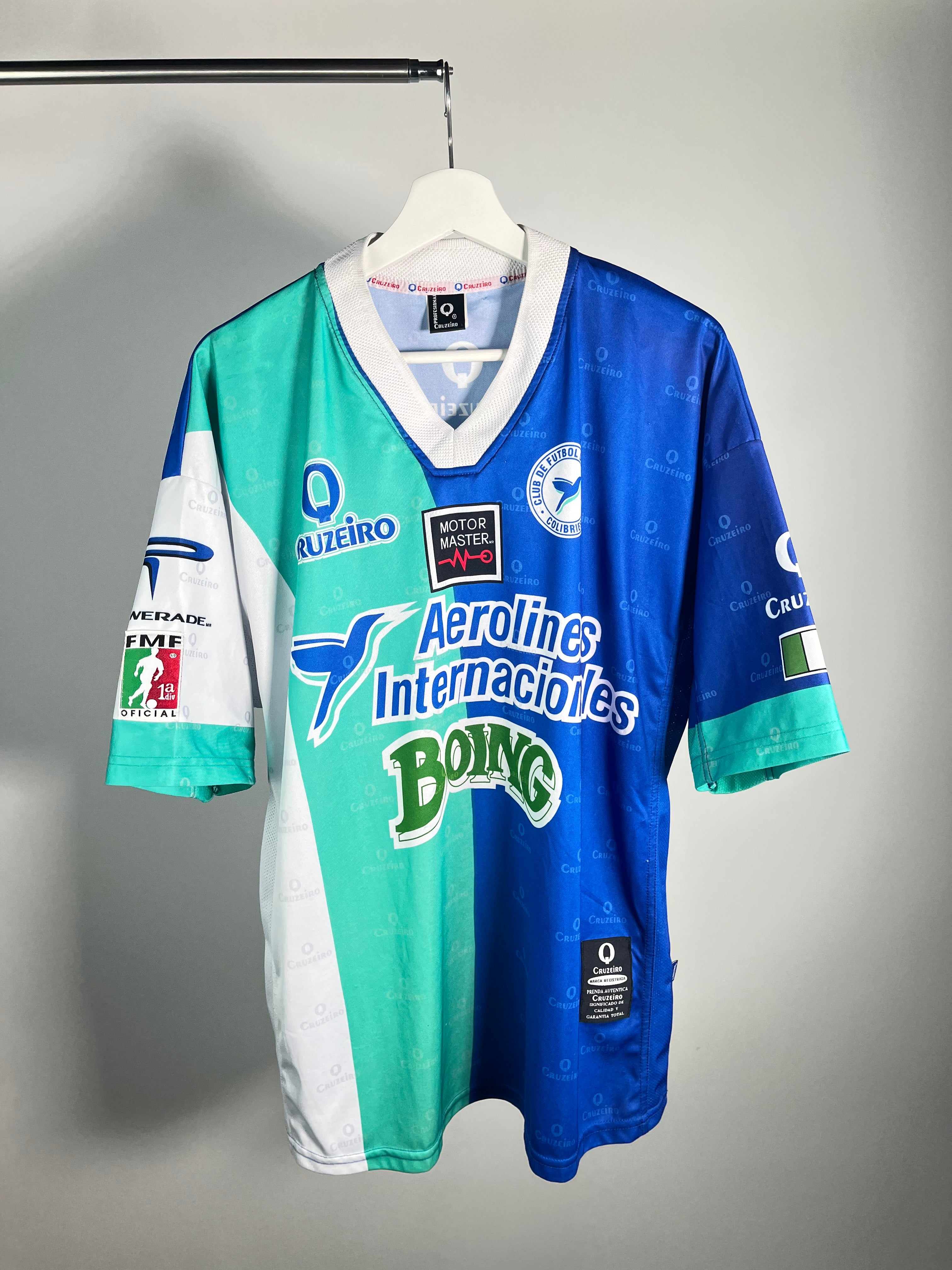 Jersey Colibríes de Morelos Visita 2002 2003 Match Worn Claudinho (XL)