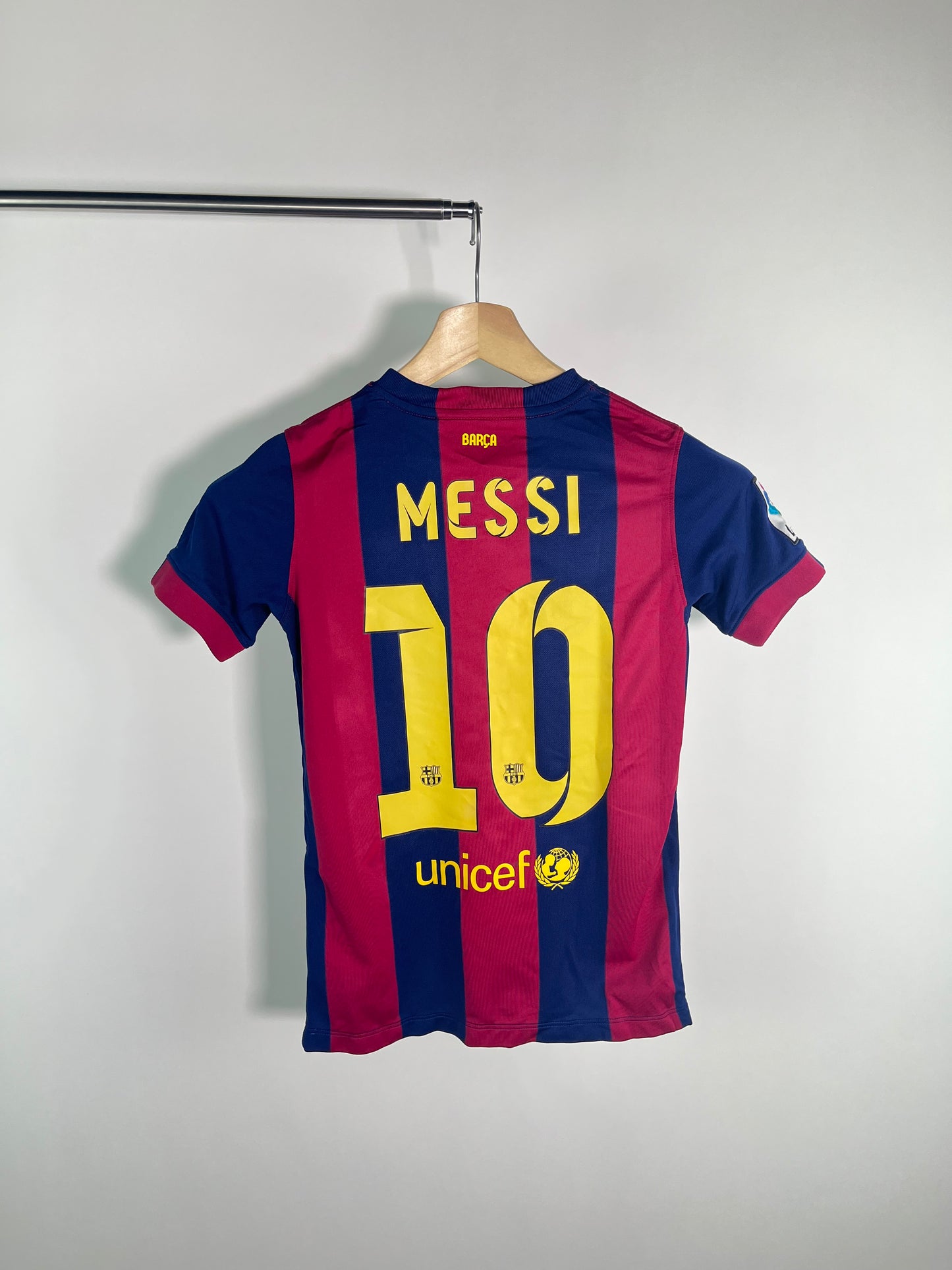 Jersey Barcelona Local 2014 2015 Lionel Messi (M niño)