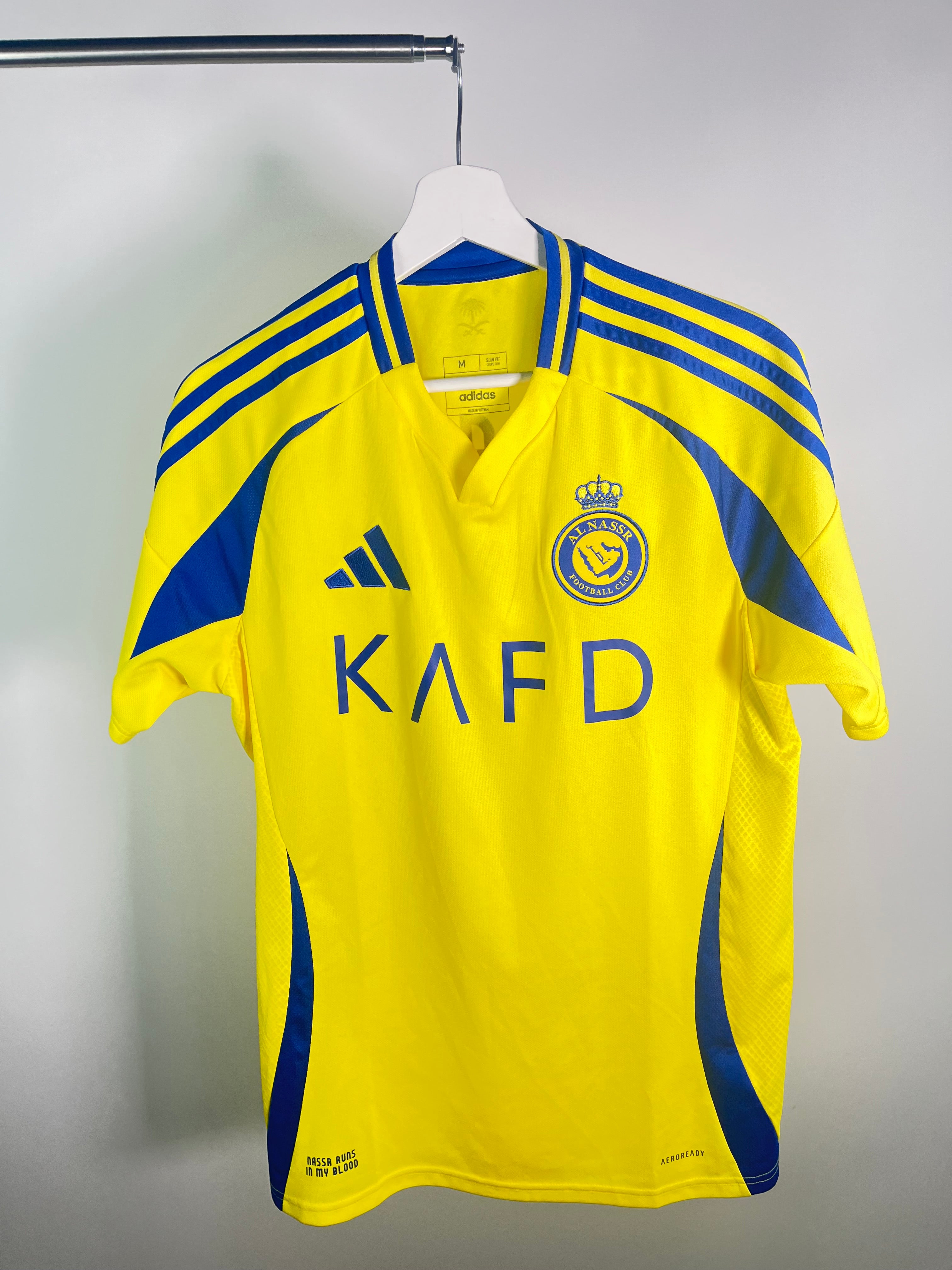 Jersey Al Nassr Local 2024 2025 Cristiano Ronaldo (M)
