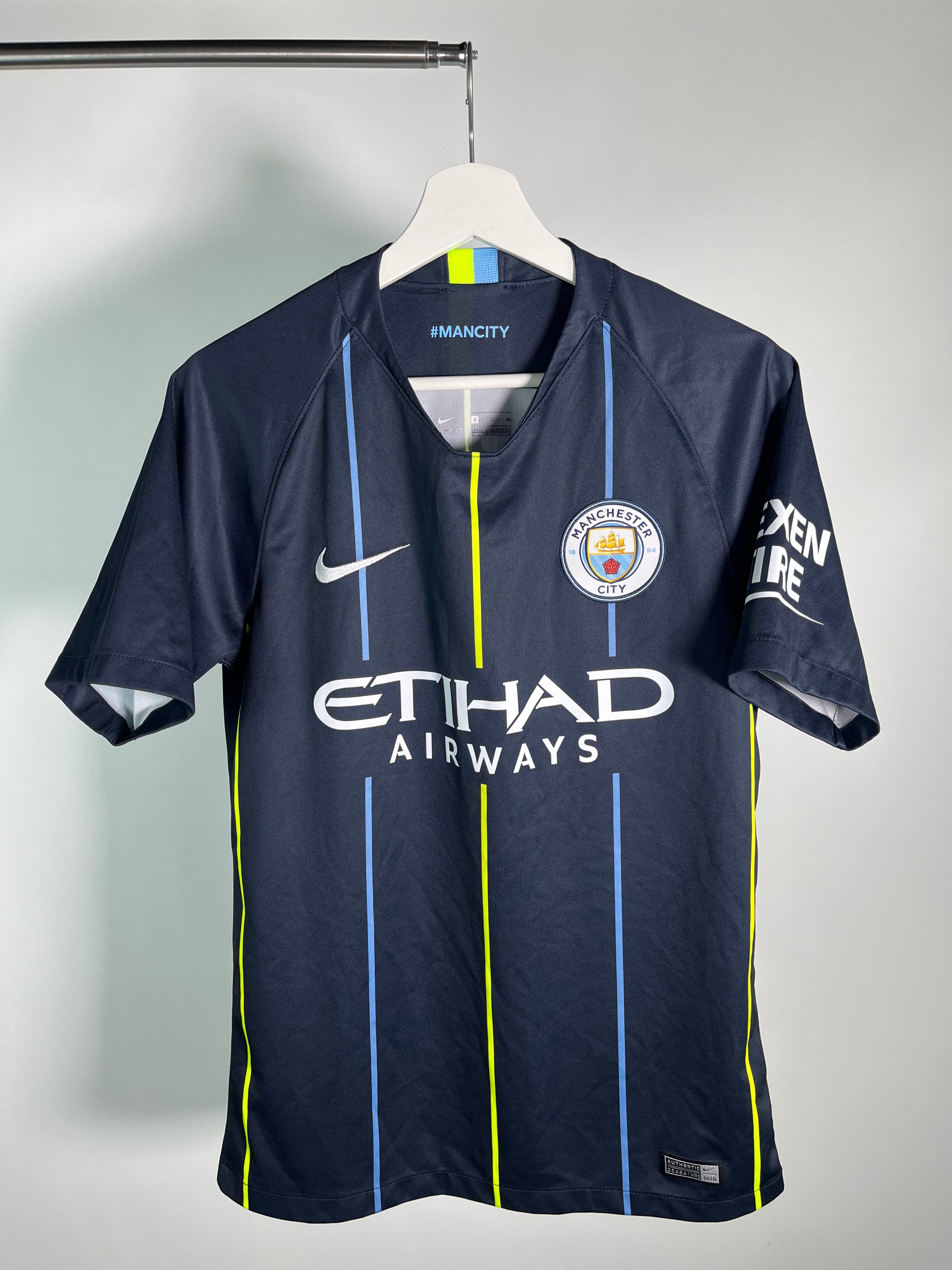 Jersey Manchester City Visita 2018 2019 Kevin De Bruyne (S)