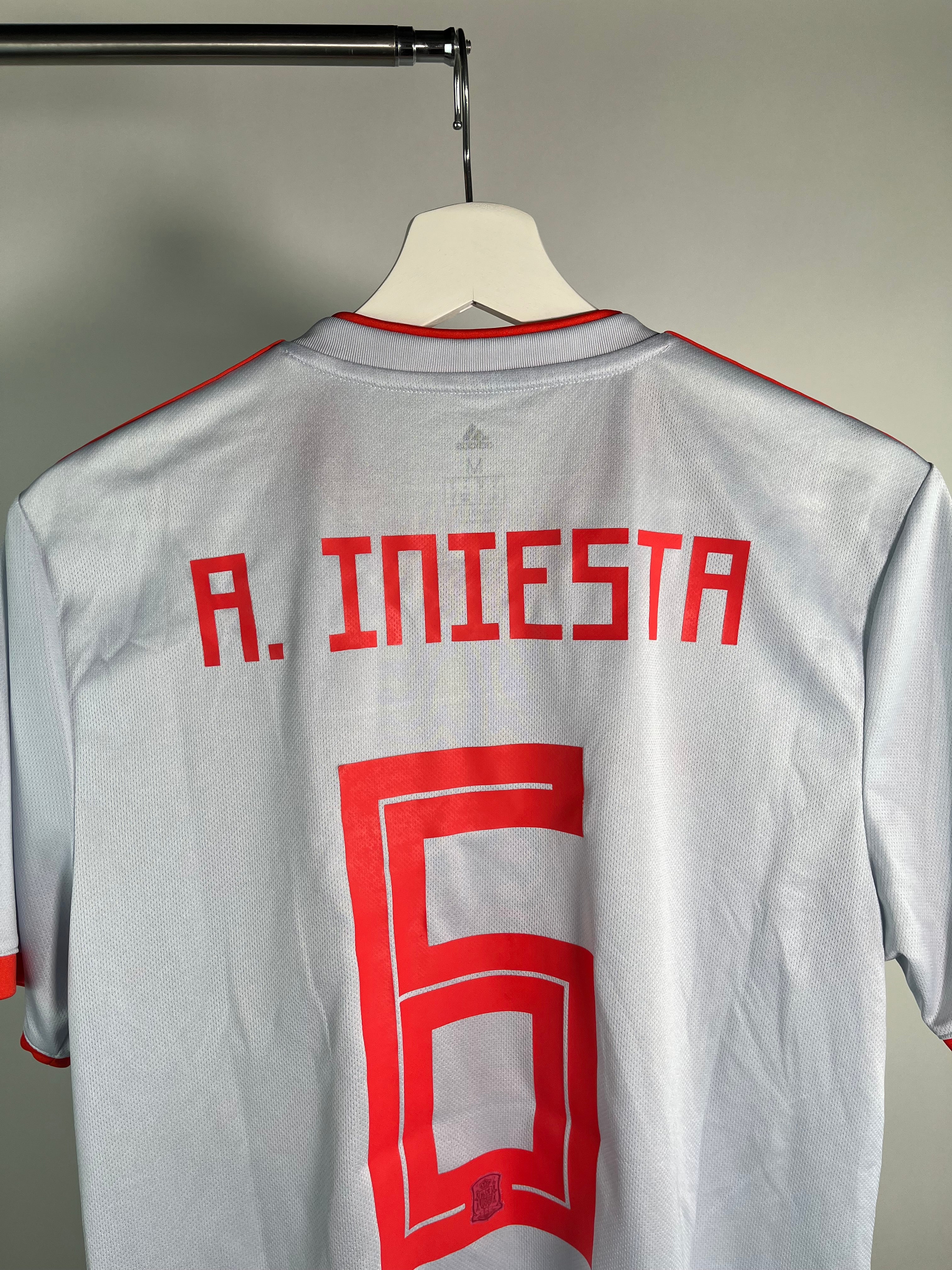 Jersey España Visita 2018 2020 Andrés Iniesta (M)