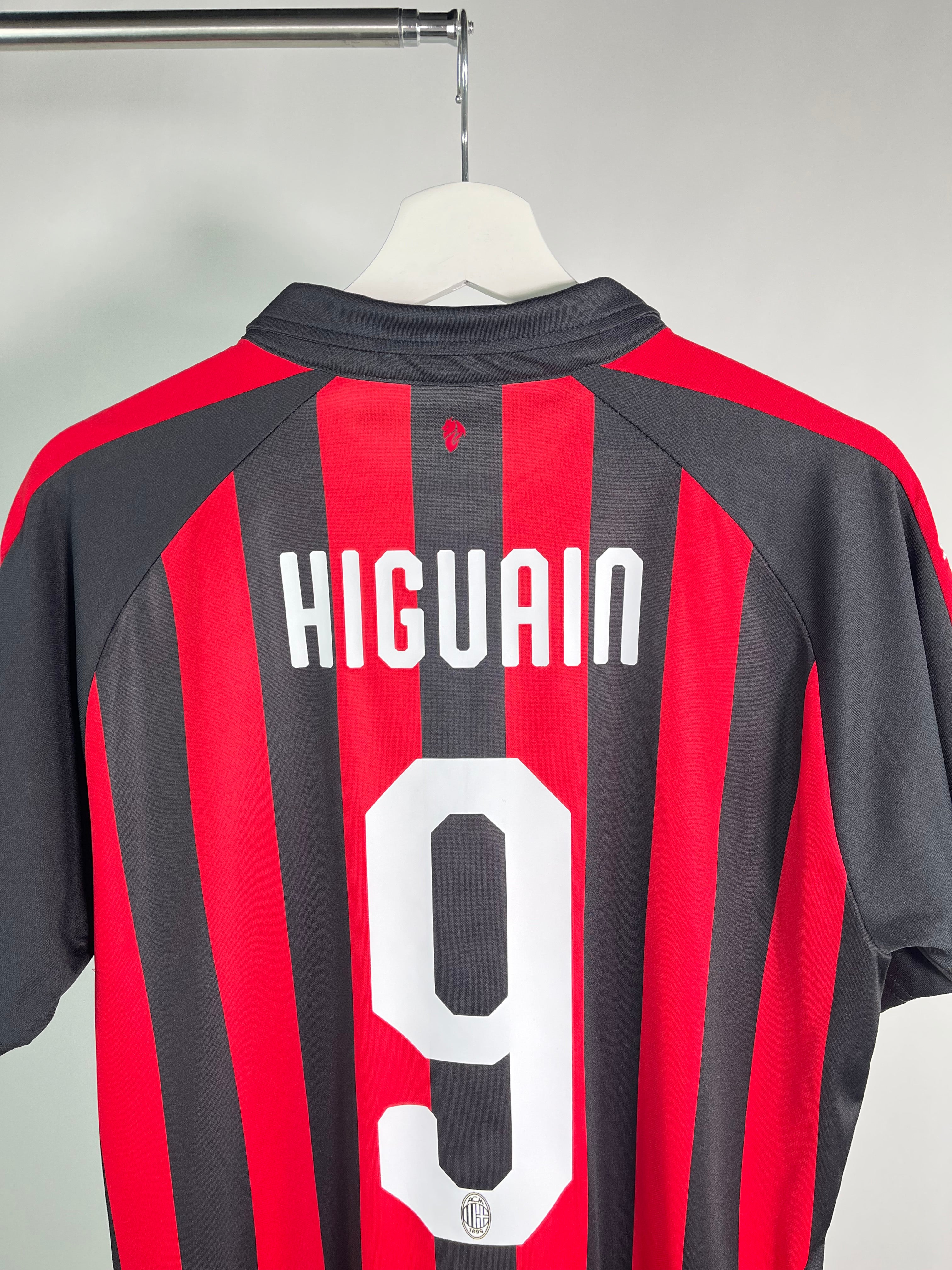 Jersey AC Milán Local 2018 2019 Gonzalo Higuaín (L)