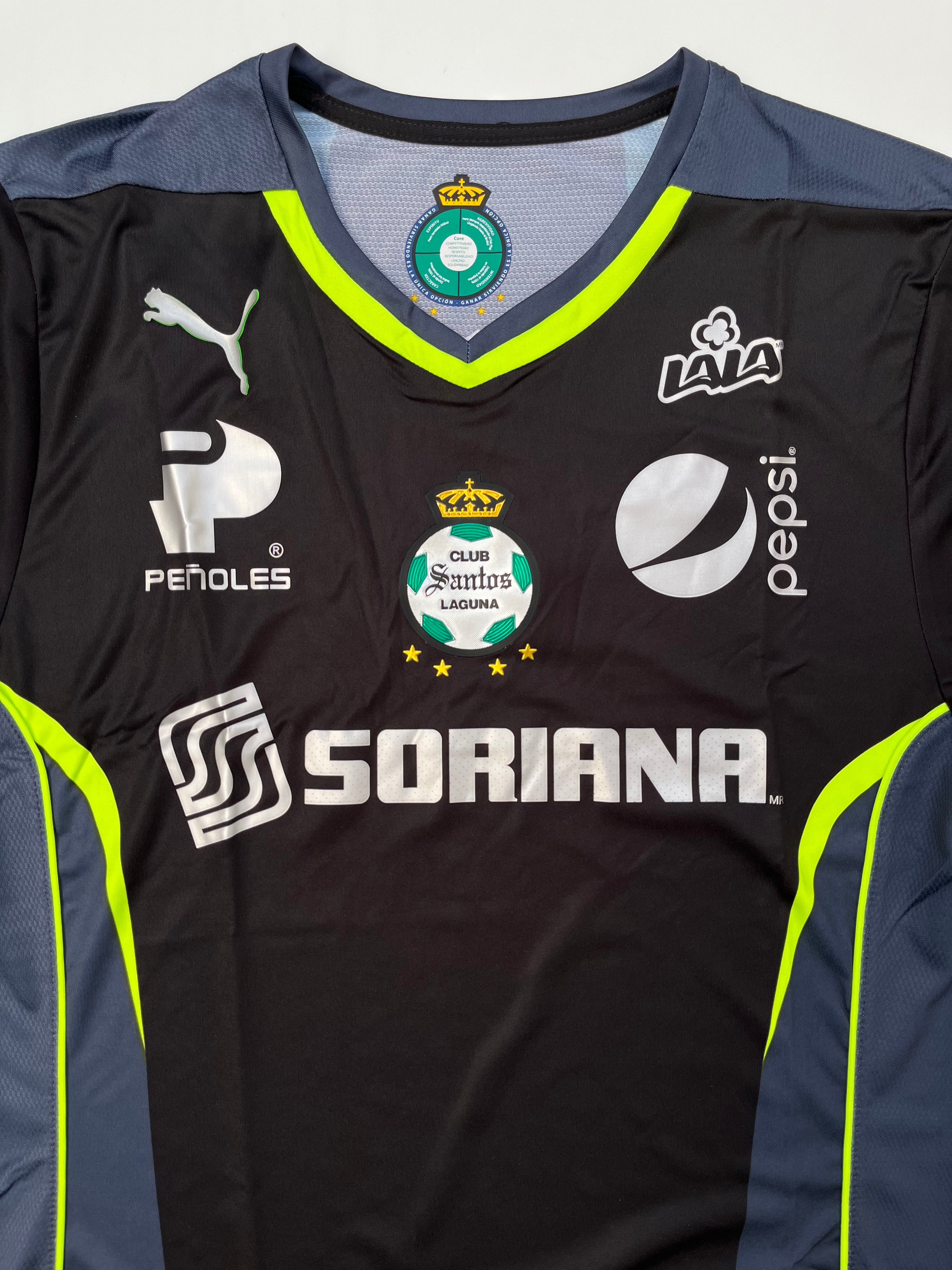 Jersey Santos Laguna Visita 2014 2015 Versión Jugador (M)