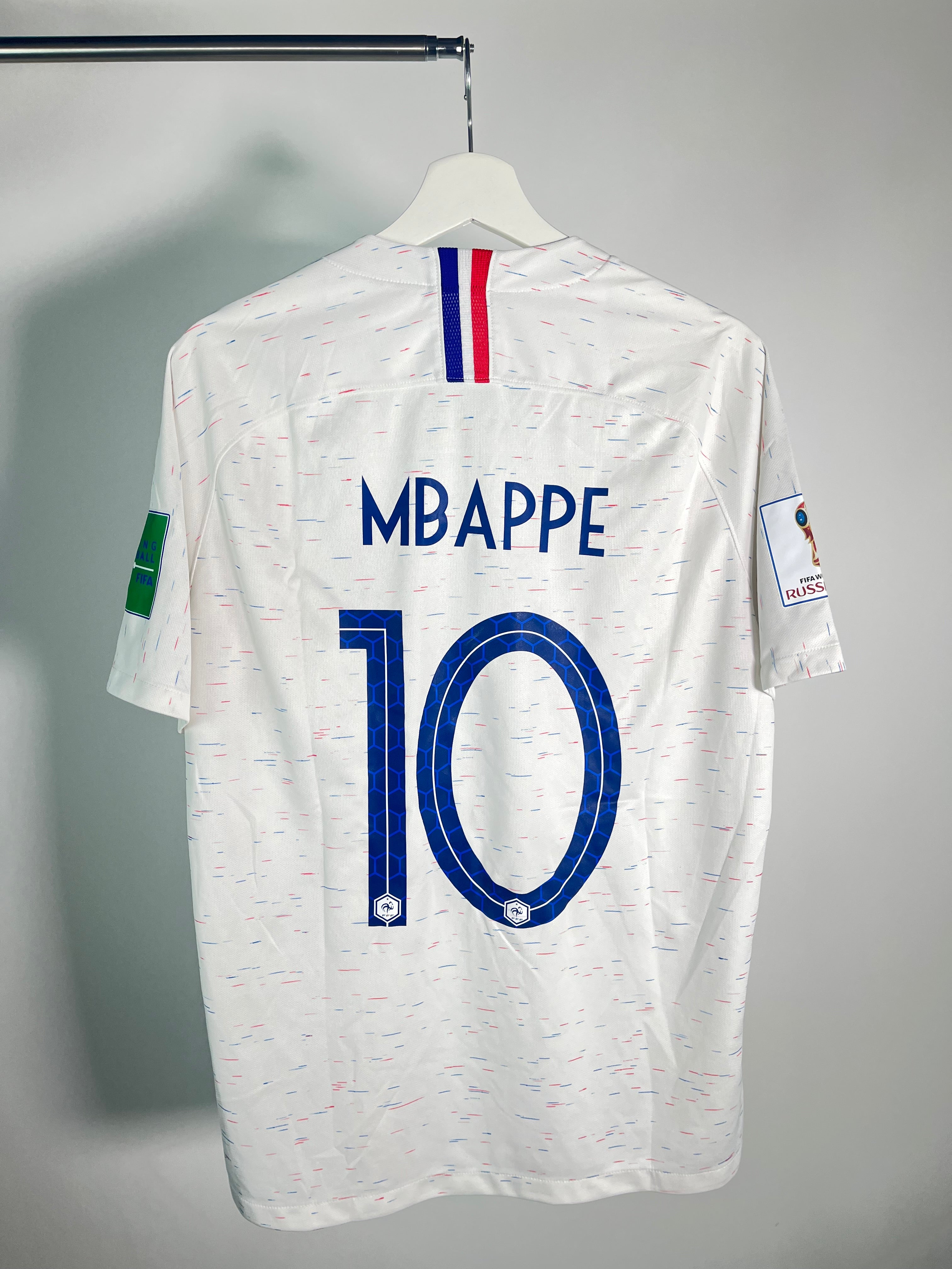 Jersey Francia Visita 2018 2019 *Mundial Rusia* Kylian Mbappé (L)