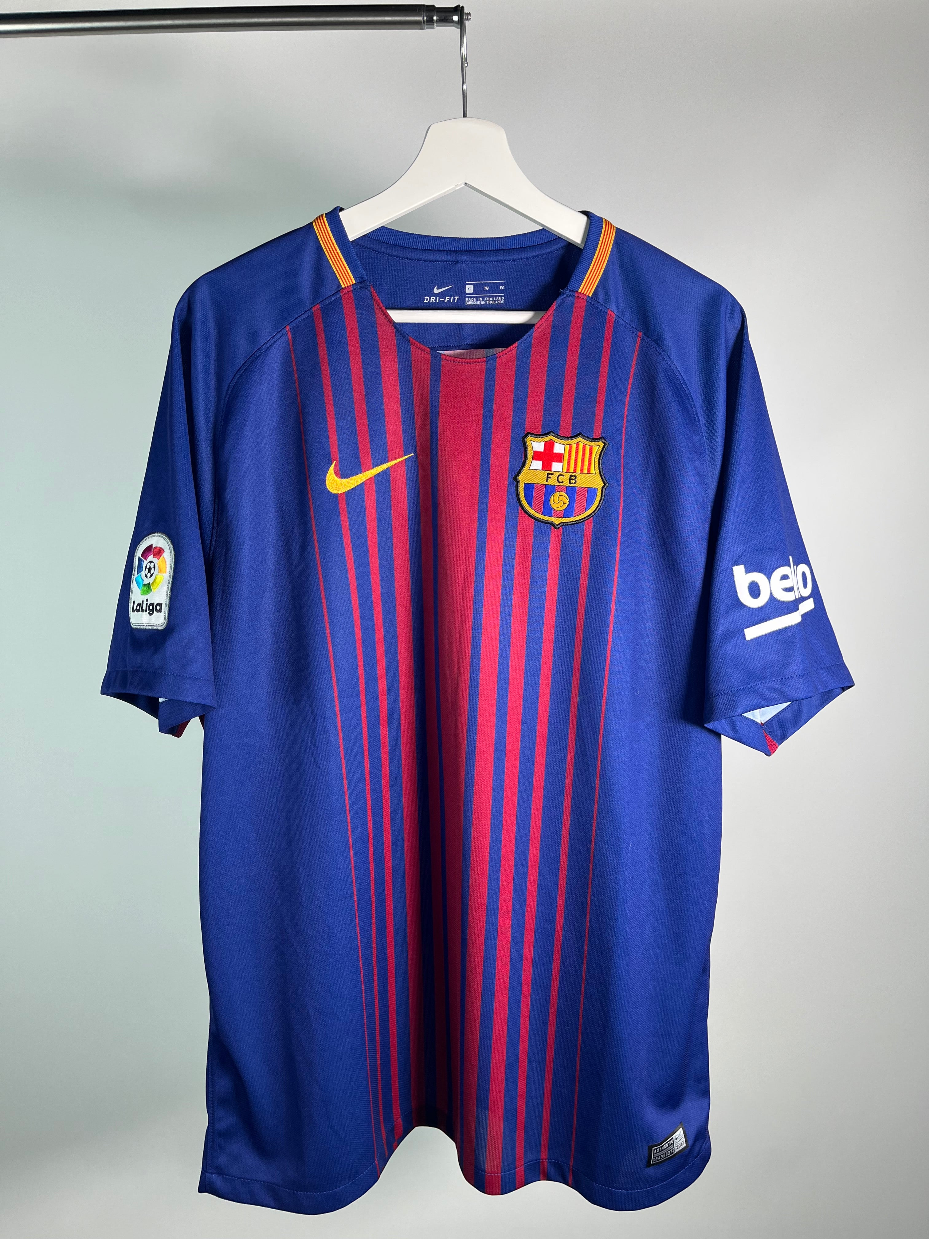 Jersey Barcelona Local 2017 2018 Lionel Messi (XL)