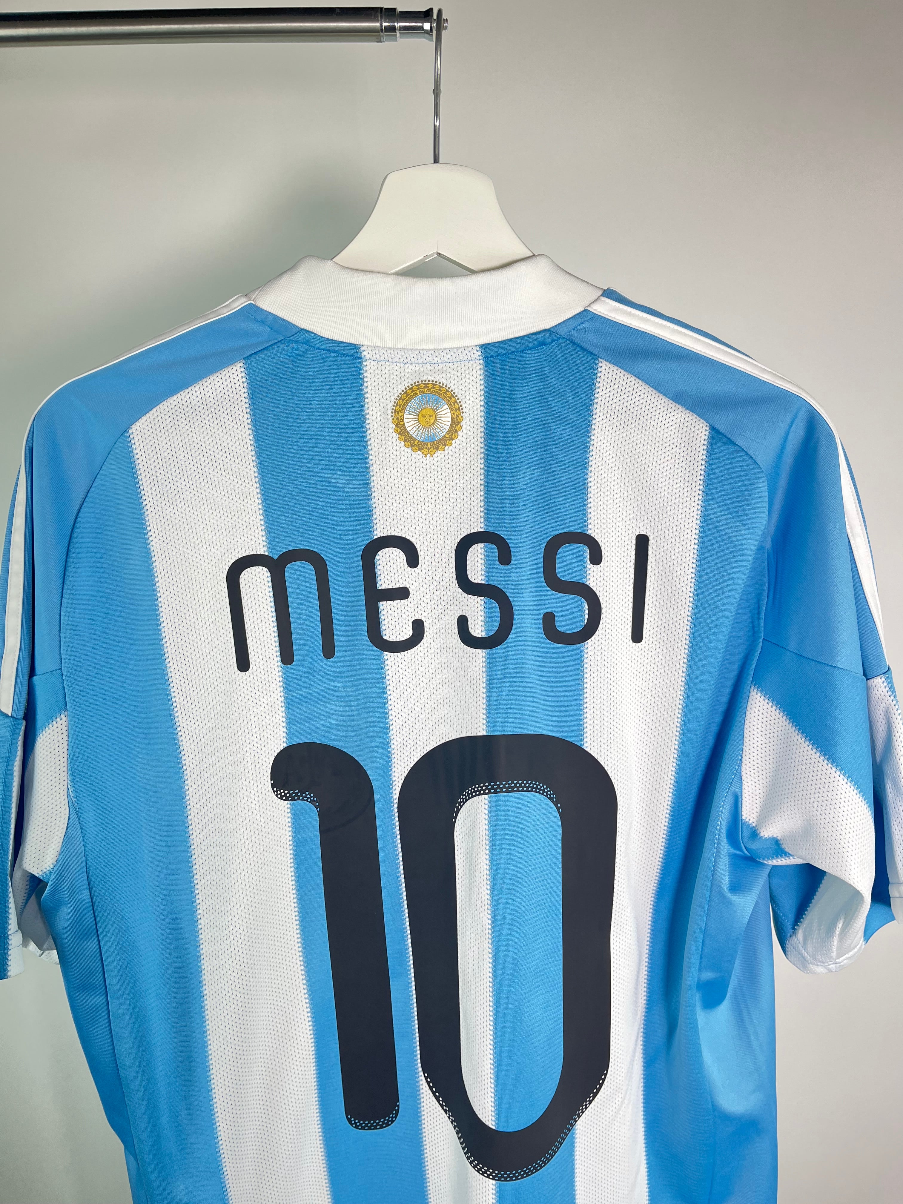 Jersey Argentina Local 2010 2011 *Mundial Sudáfrica* Lionel Messi (M)