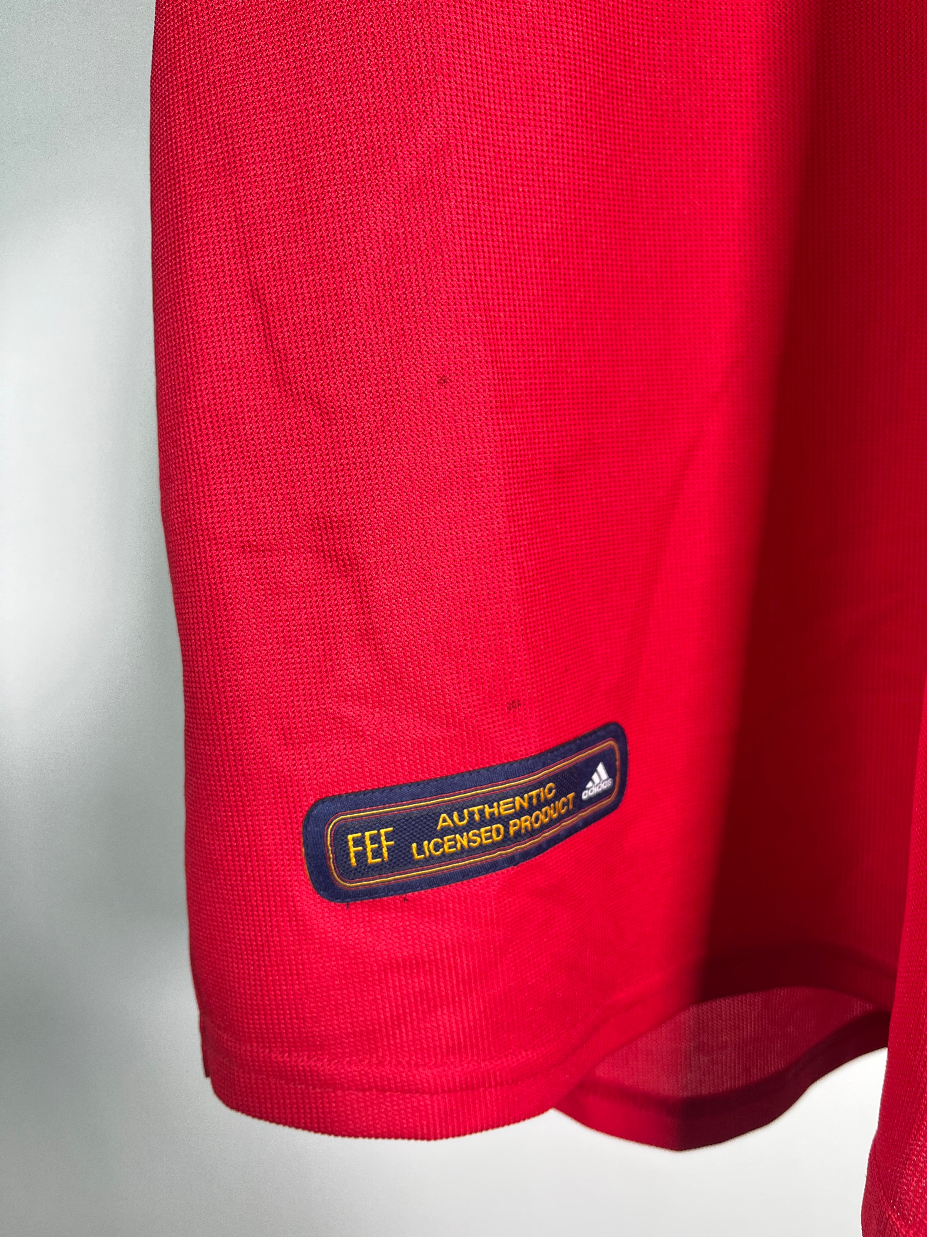 Jersey España Local 2000 2002 Pep Guardiola *C/Etiquetas* (S)