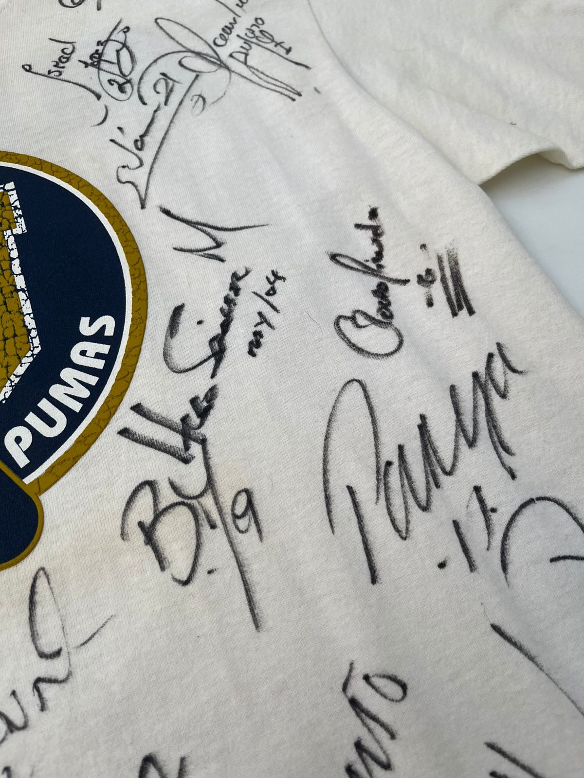 Jersey Pumas Entrenamiento 2004 Autografiada (M)