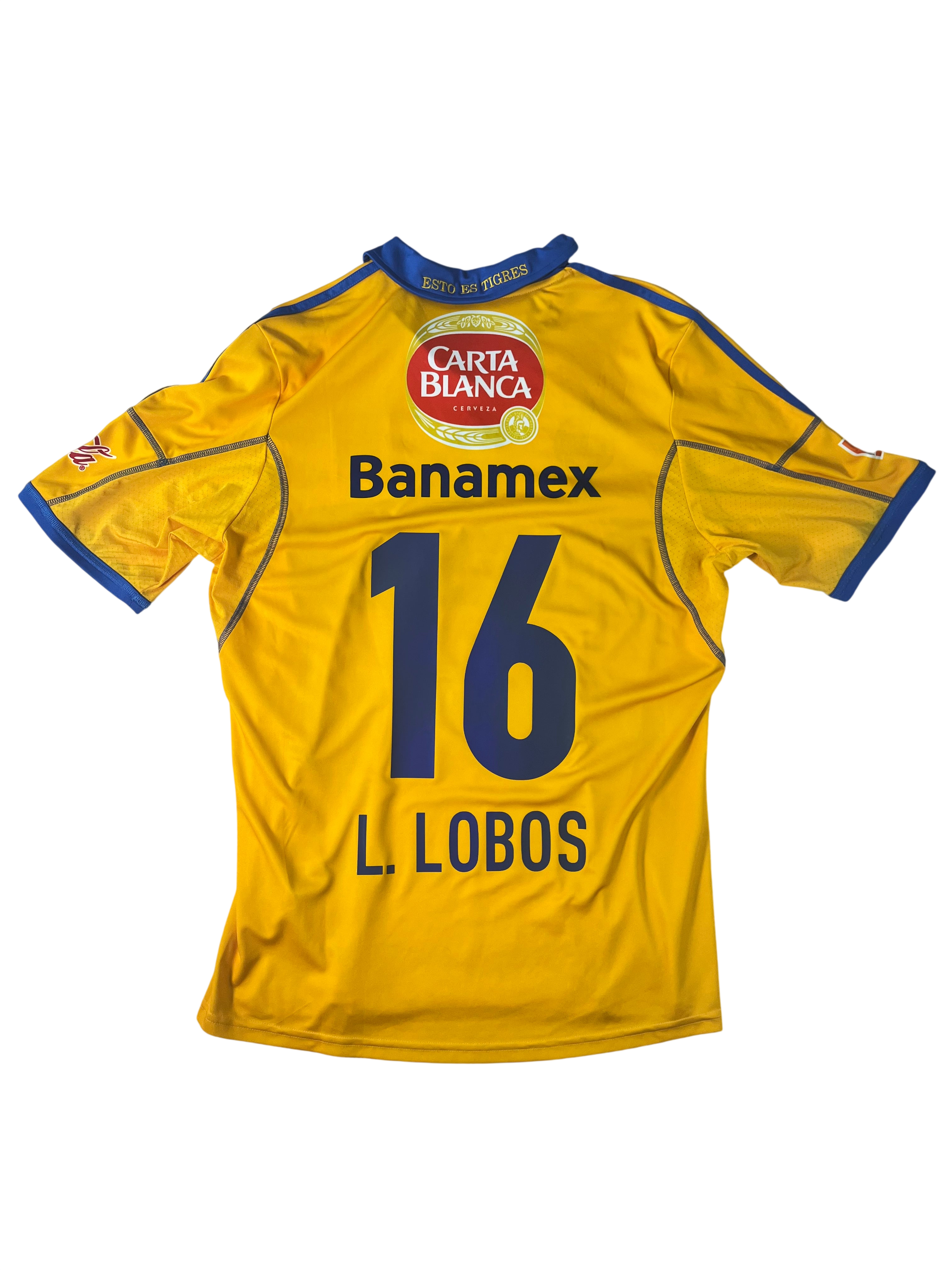 Jersey Tigres Local 2013 2014 Lucas Lobos (XL)