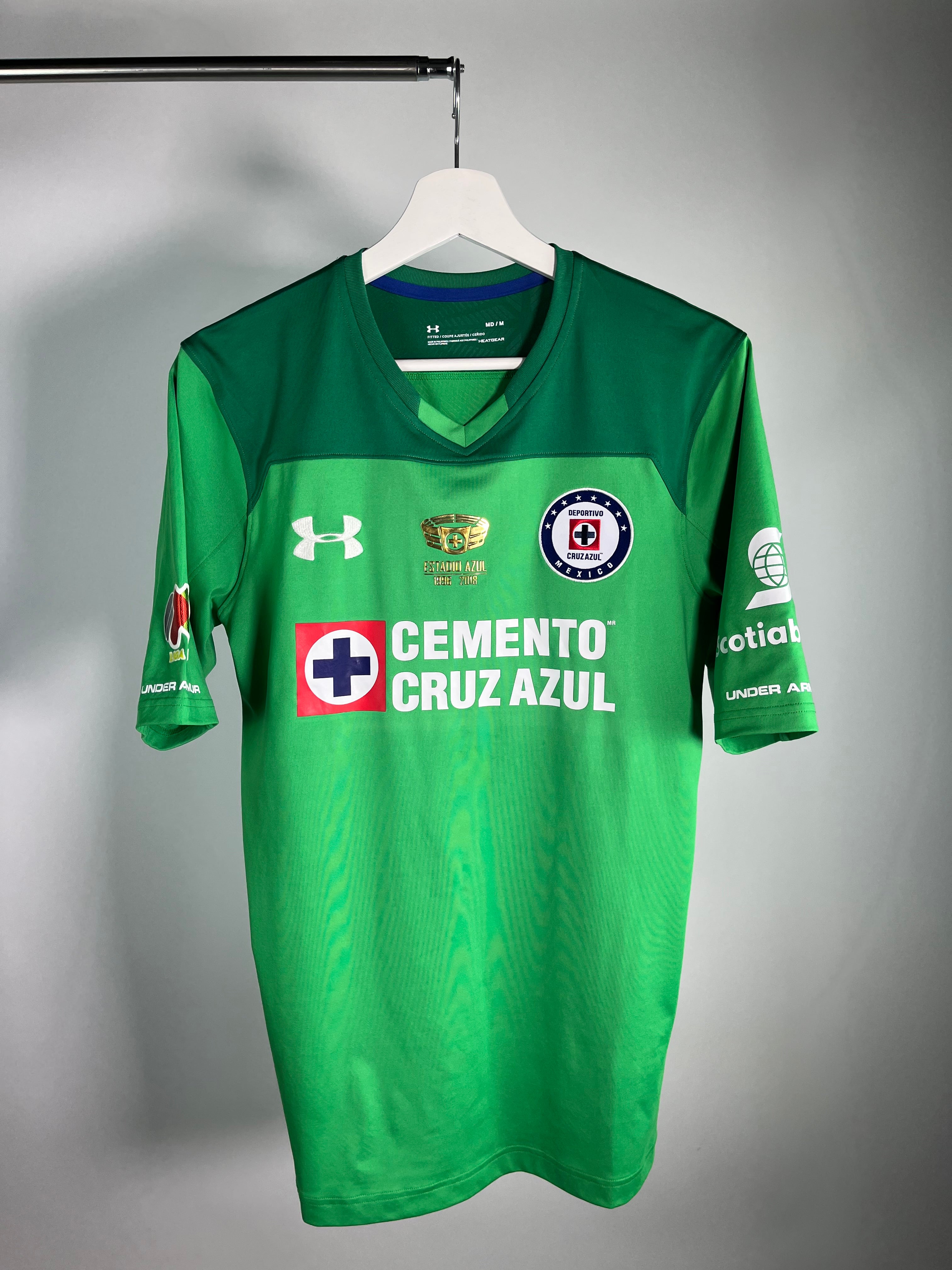 Jersey Cruz Azul Portero 2017 2018 Versión Jugador Jesús Corona (M)