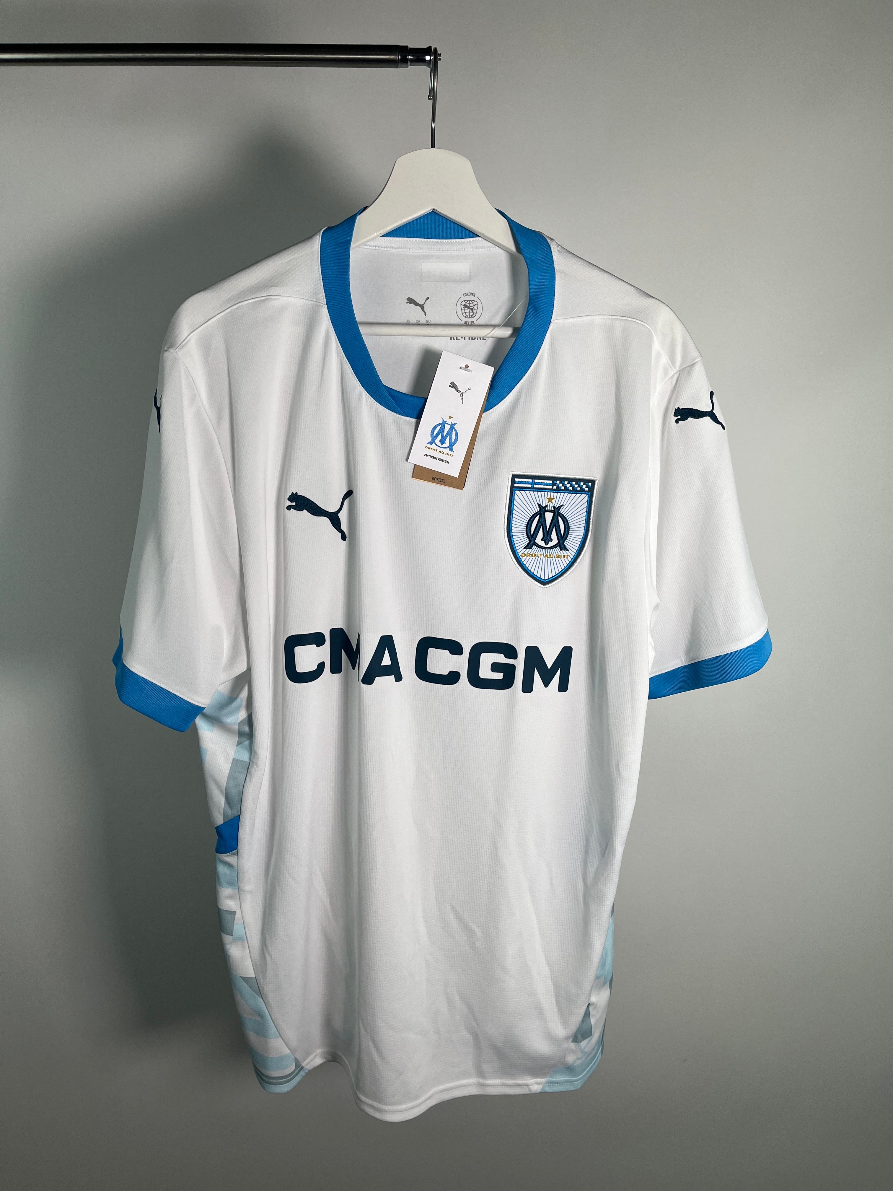 Jersey Olympique Marsella Local 2024 2025 *C/Etiquetas* (XL)