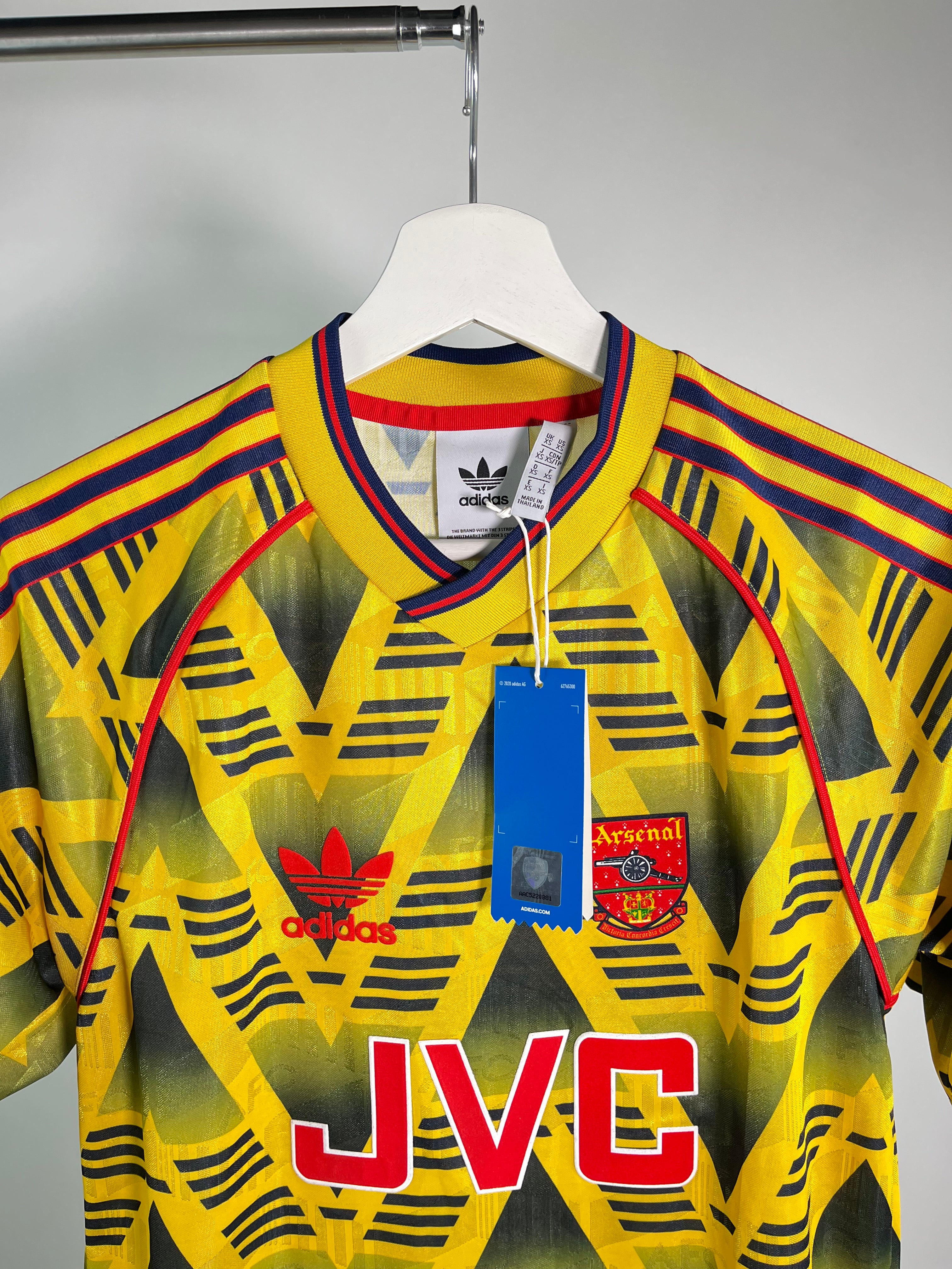 Jersey Arsenal Visita 1991 1993 *Reedición* *C/Etiquetas* (XS)