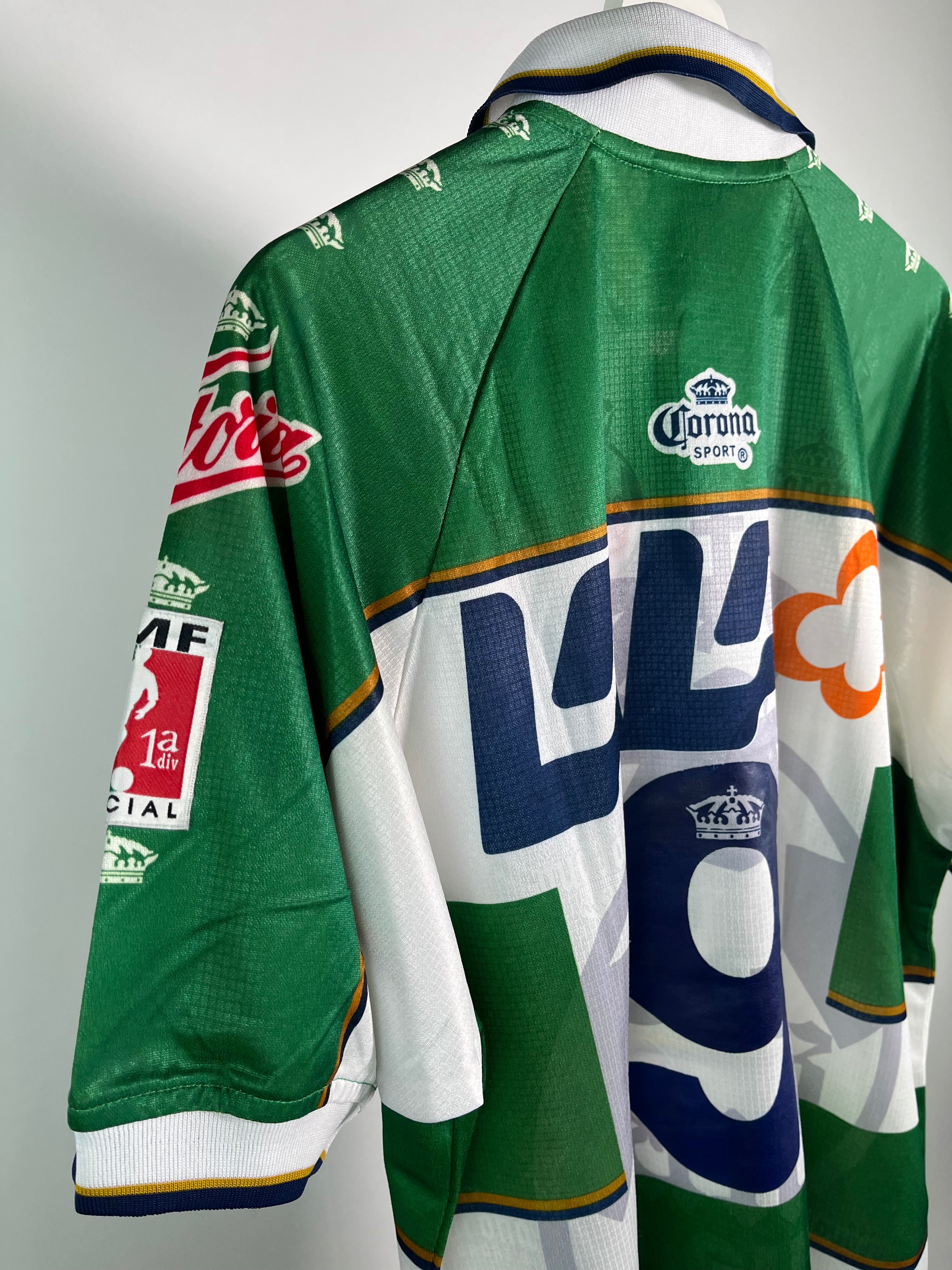 Jersey Santos Laguna Local 1999 2000 Match Worn Miguel Carreón (L)