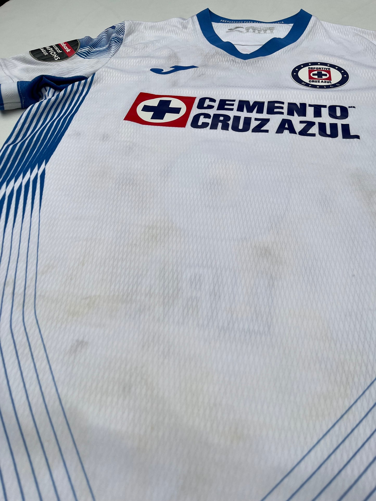 Jersey Cruz Azul Visita 2021 2022 Match Worn Erik Lira (M)