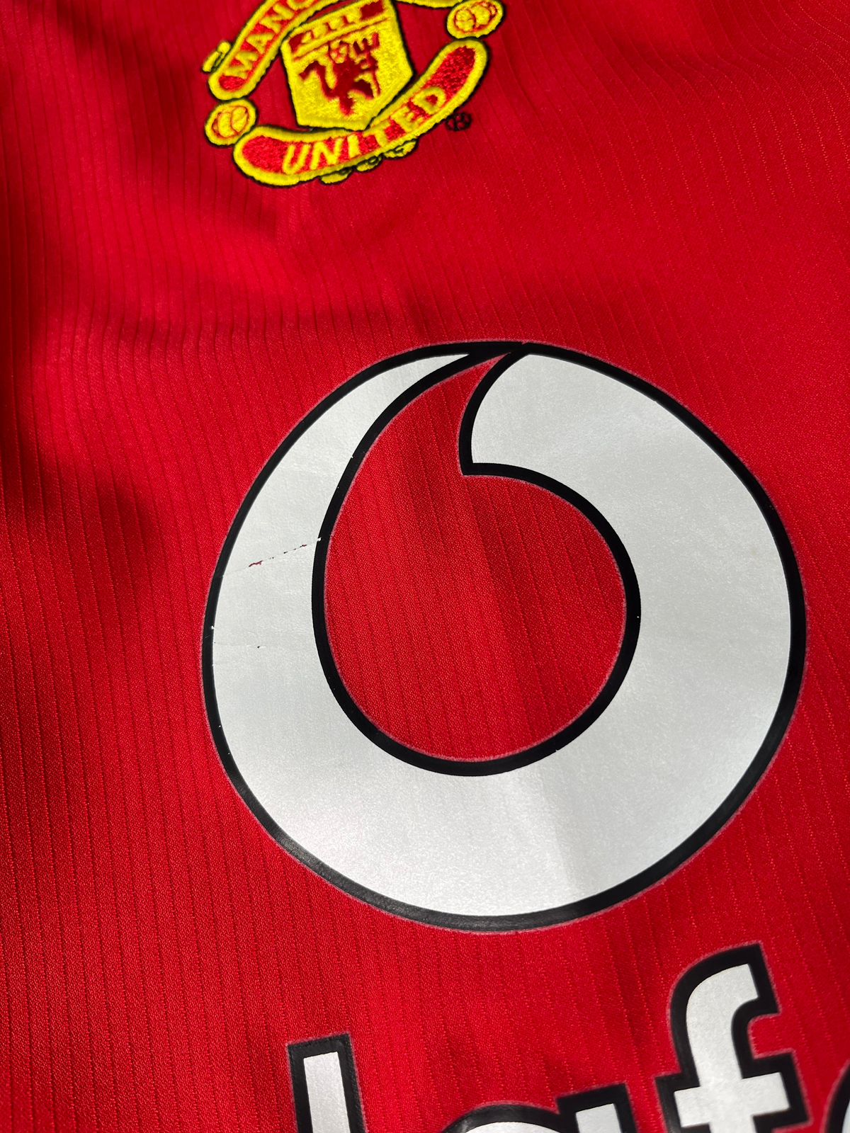 Jersey Manchester United Local 2004 2005 *Total 90* Cristiano Ronaldo (XL)