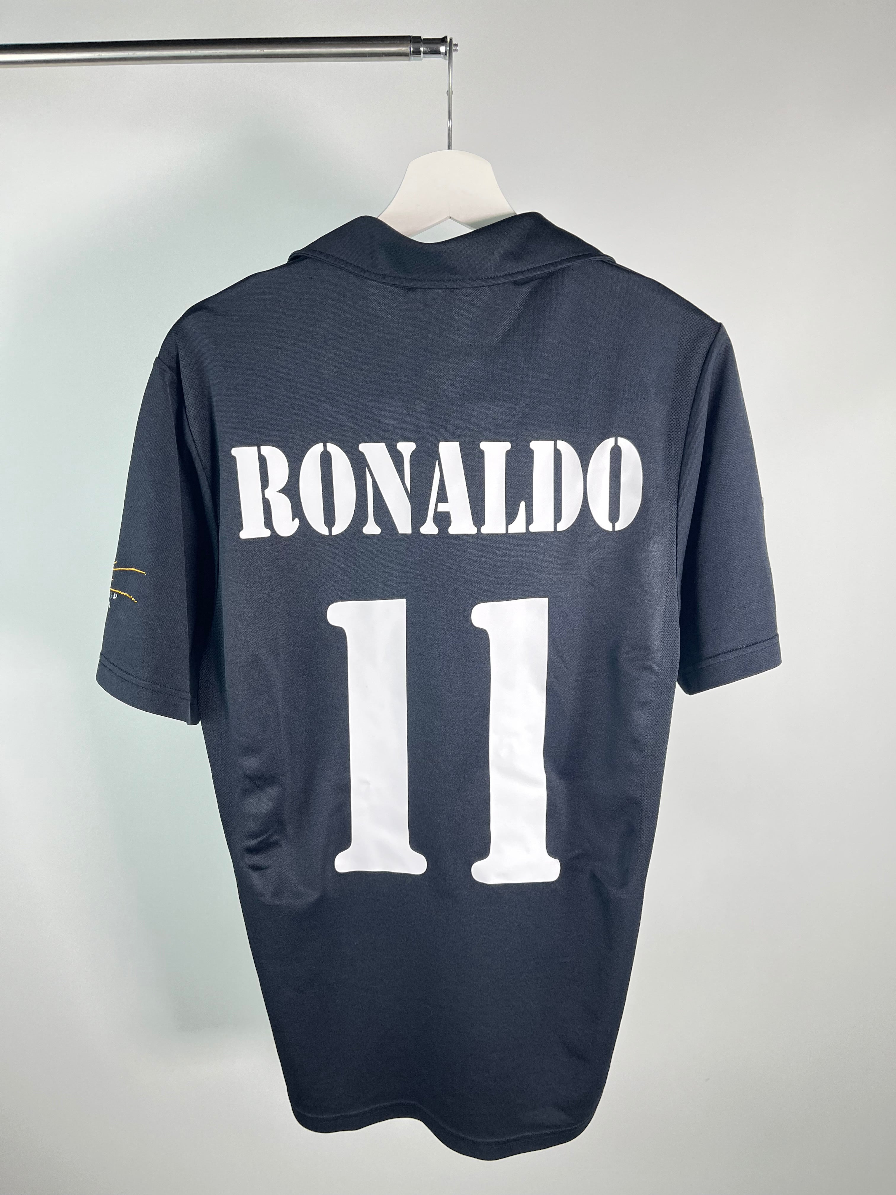 Jersey Real Madrid Visita 2002 2003 Centenario Ronaldo Nazario (S)