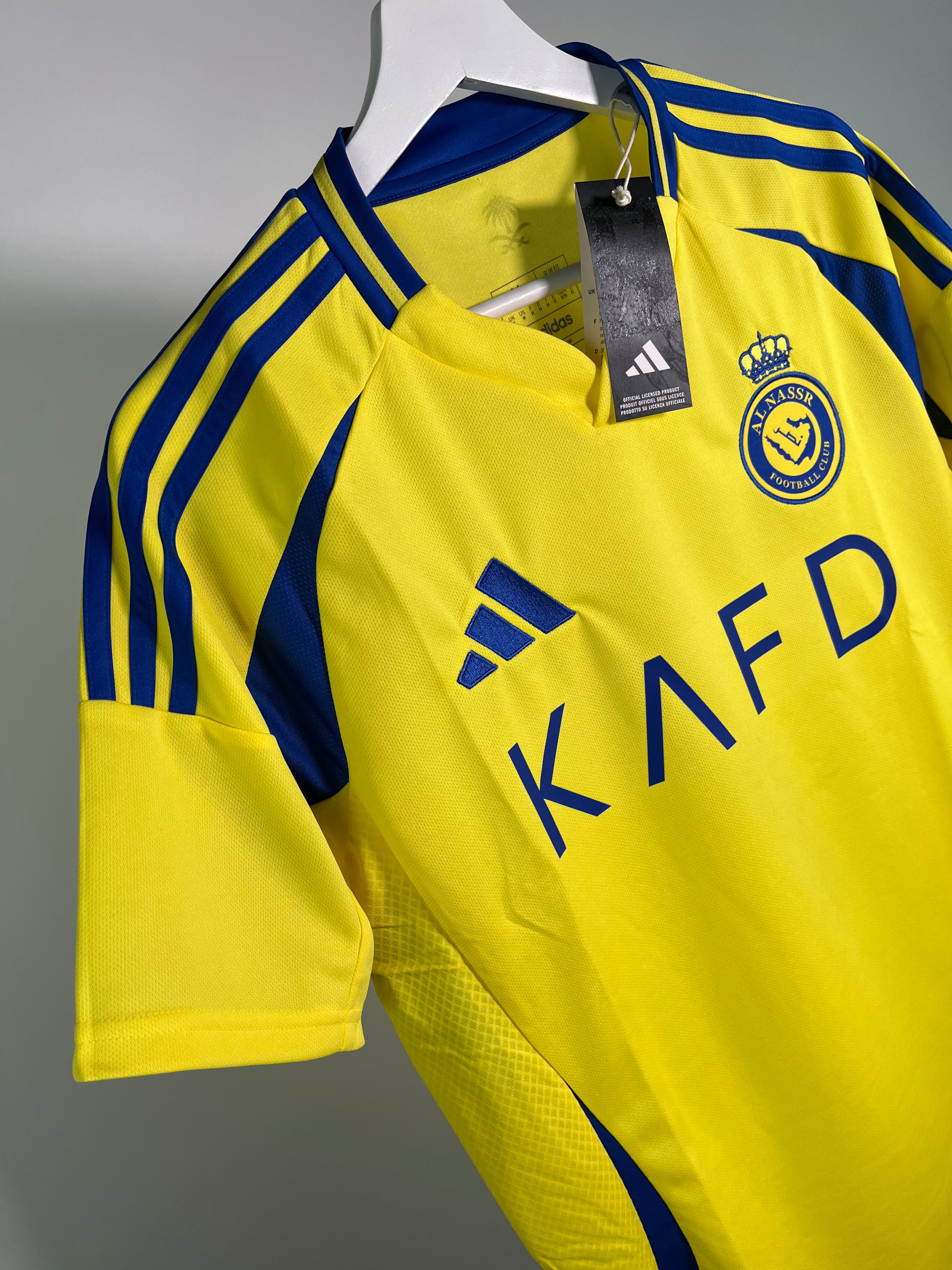 Jersey Al Nassr Local 2024 2025 Cristiano Ronaldo *C/Etiquetas* (M)