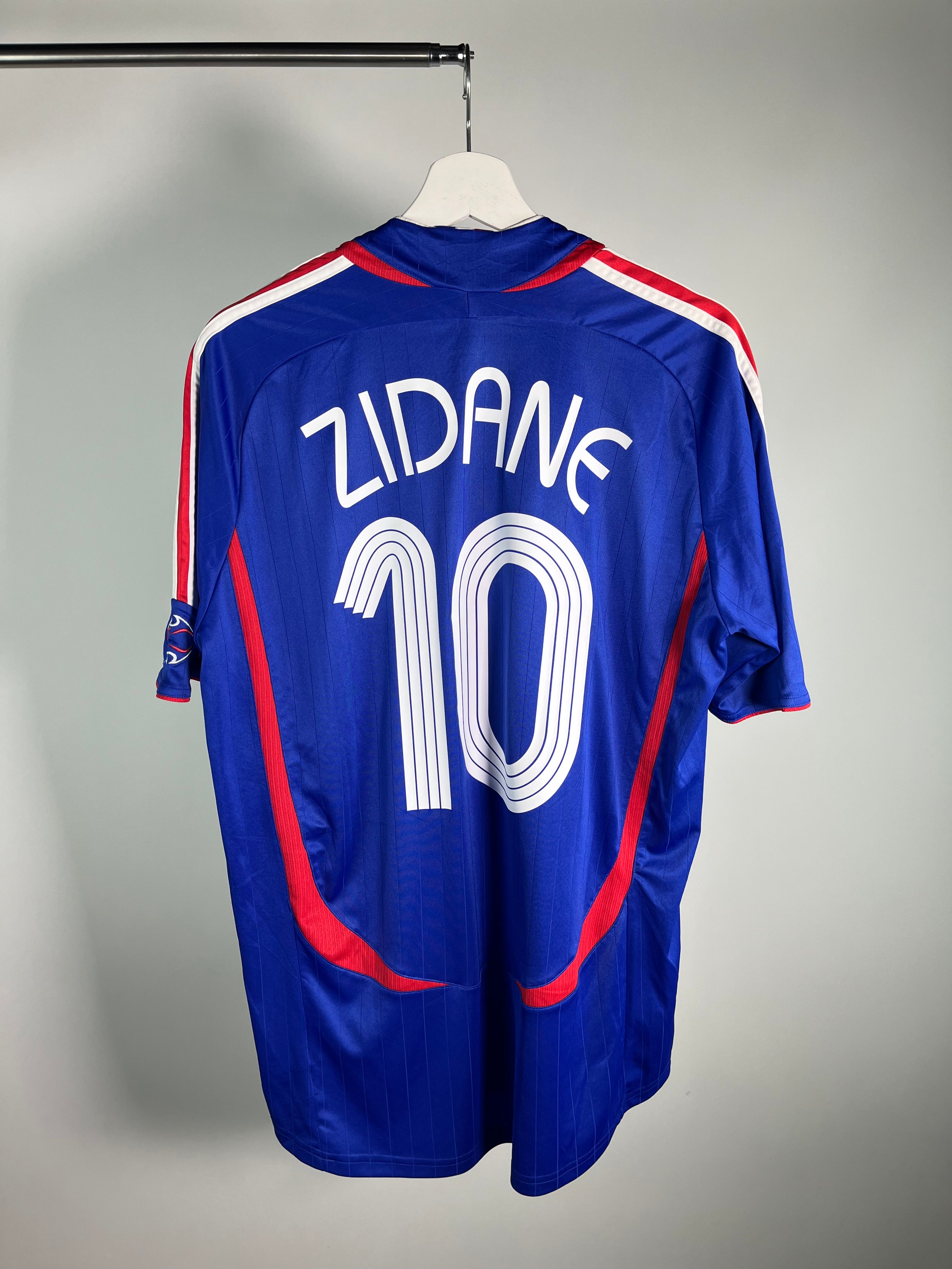 Jersey Francia Local 2006 2008 *Mundial Alemania* Zinedine Zidane (L)
