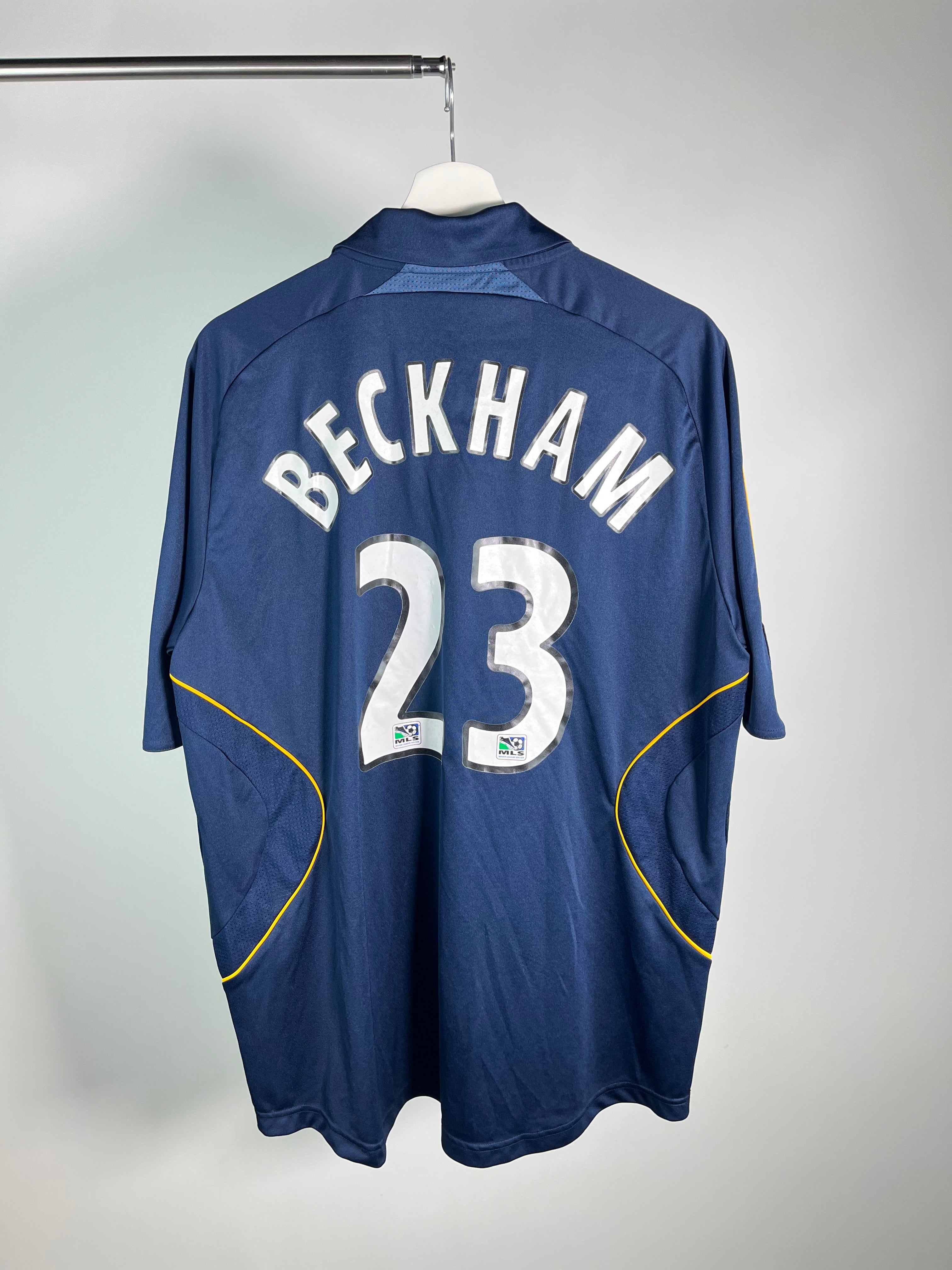 Jersey LA Galaxy Visita 2007 2008 David Beckham (L)