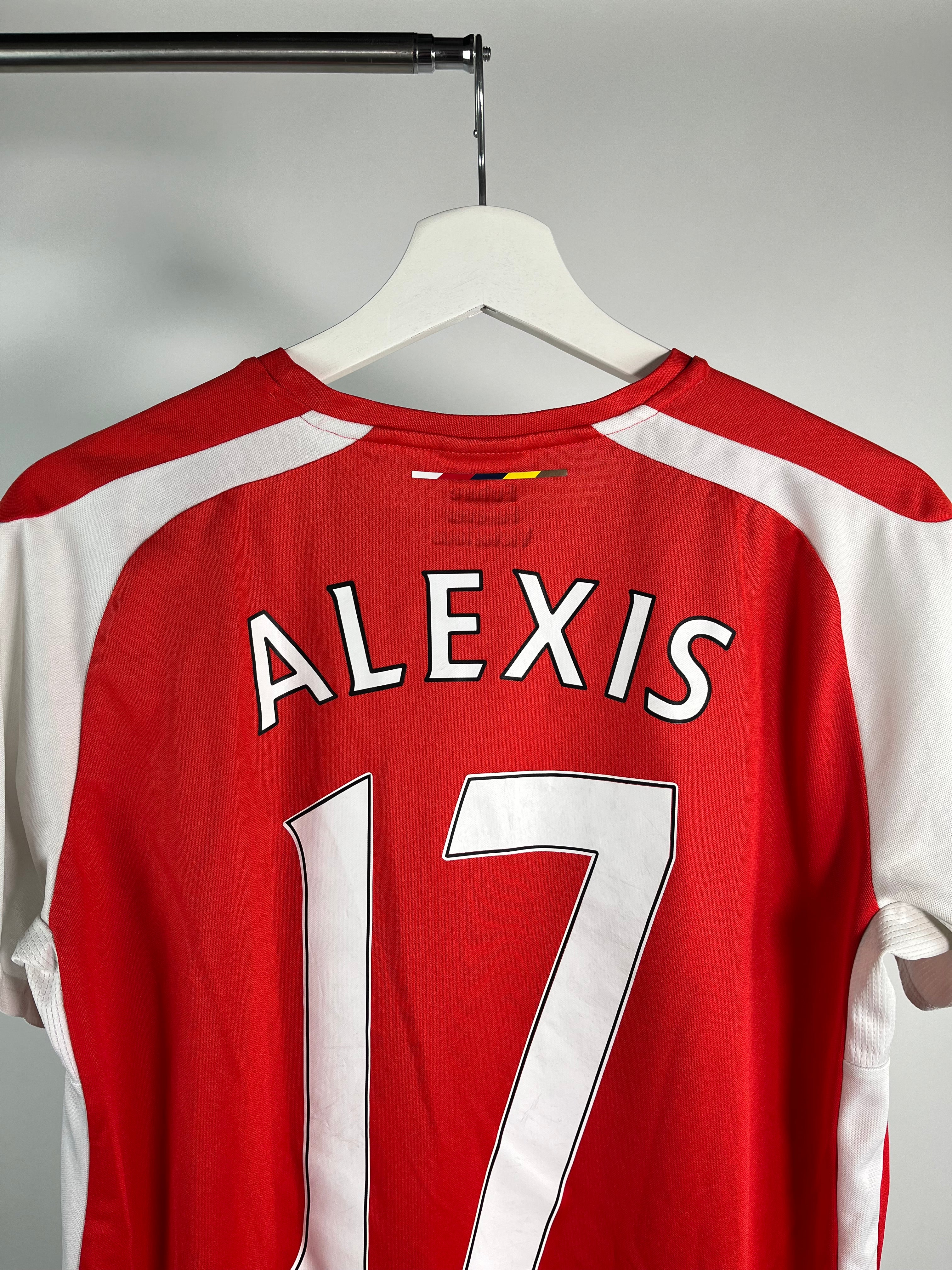 Jersey Arsenal Local 2014 2015 Alexis Sanchez (XXL Niño)