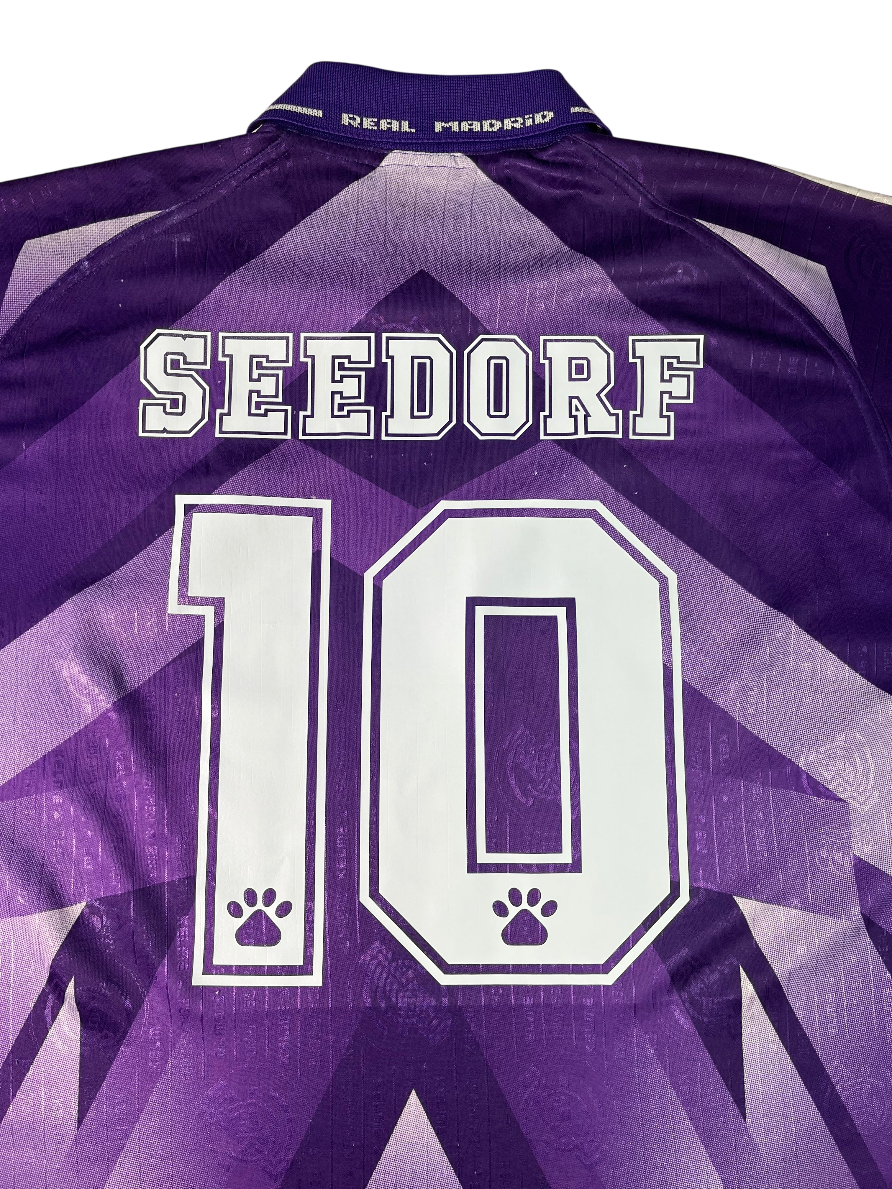 Jersey Real Madrid Visita 1996 1997 Clarence Seedorf (XL)