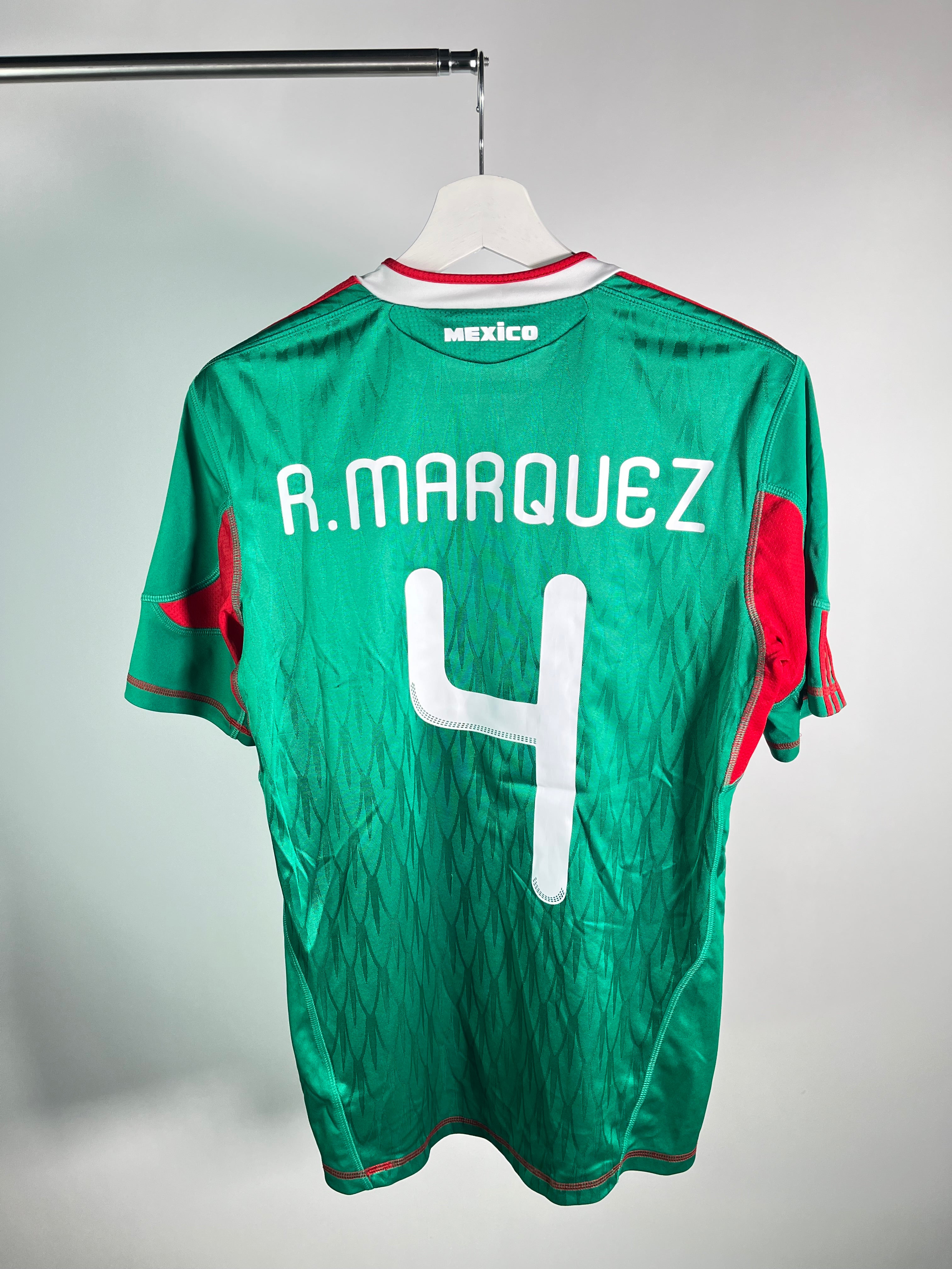 Jersey México Local 2010 2011 *Match Detail vs Francia* Rafael Márquez (S)