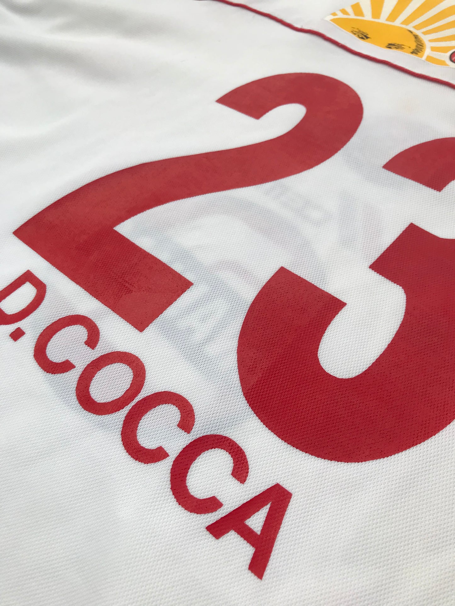Jersey Veracruz Visita 2003 2004 Match Worn Diego Cocca (L)
