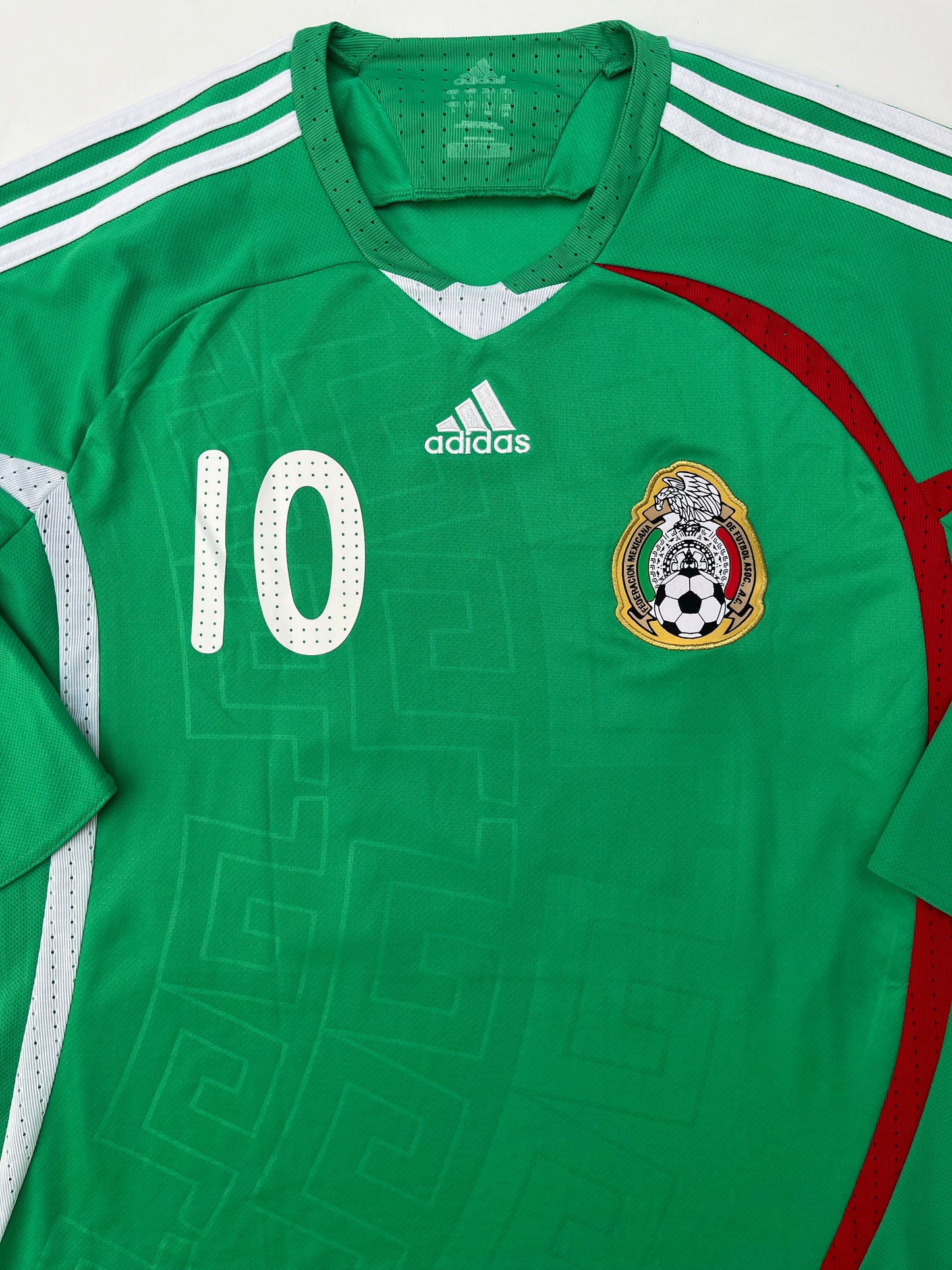 Jersey México Local 2008 2009 Manga 3/4 Cuauhtémoc Blanco (L)