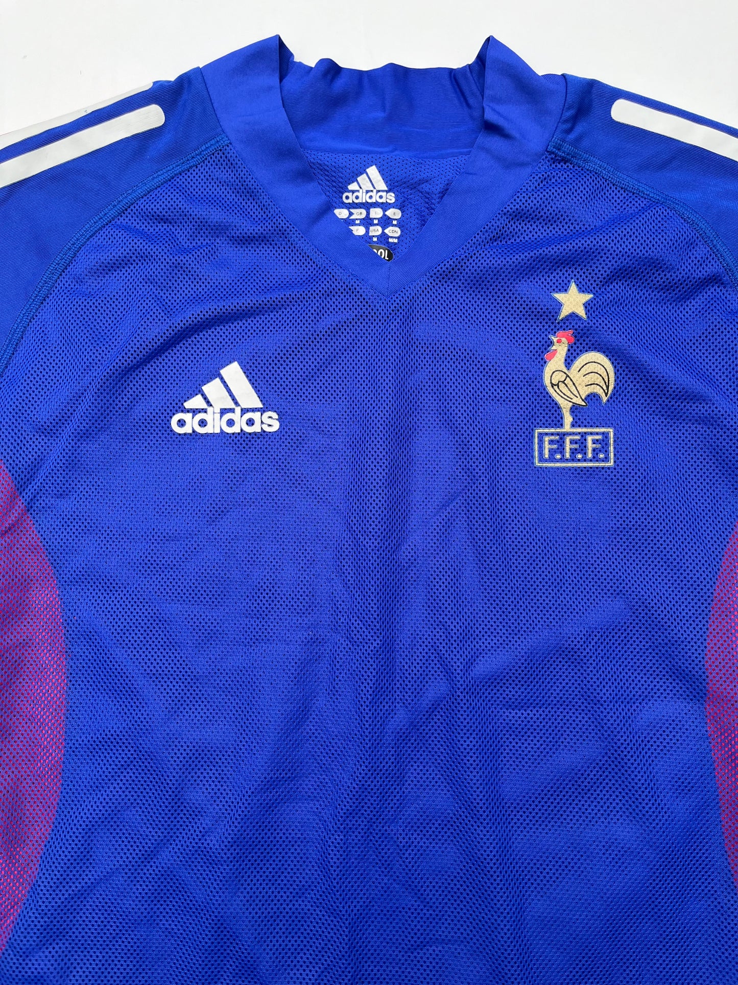 Jersey Francia Local 2002 2004 Versión Jugador (M)