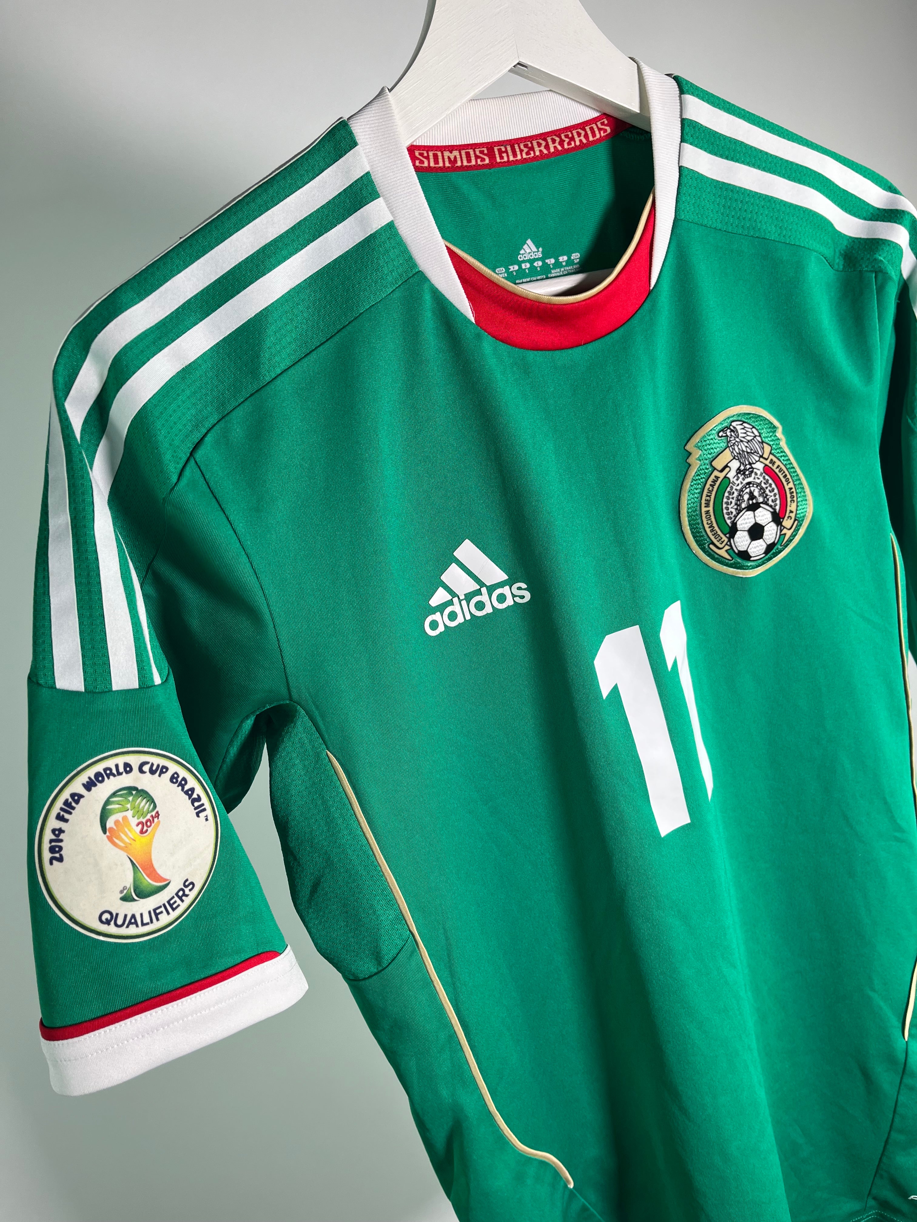 Jersey México Local 2011 2012 Utilería *Clasificatorias Mundial 2014* Javier Aquino (S)