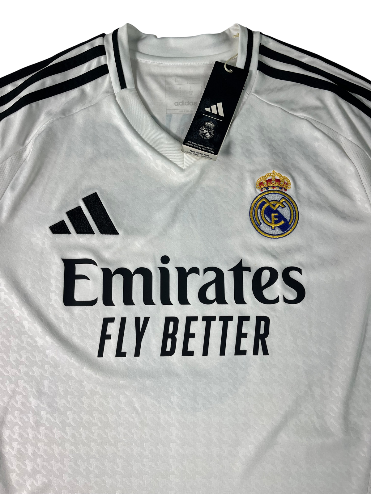 Jersey Real Madrid Local 2024 2025 *C/Etiquetas* Jude Bellingham (L)