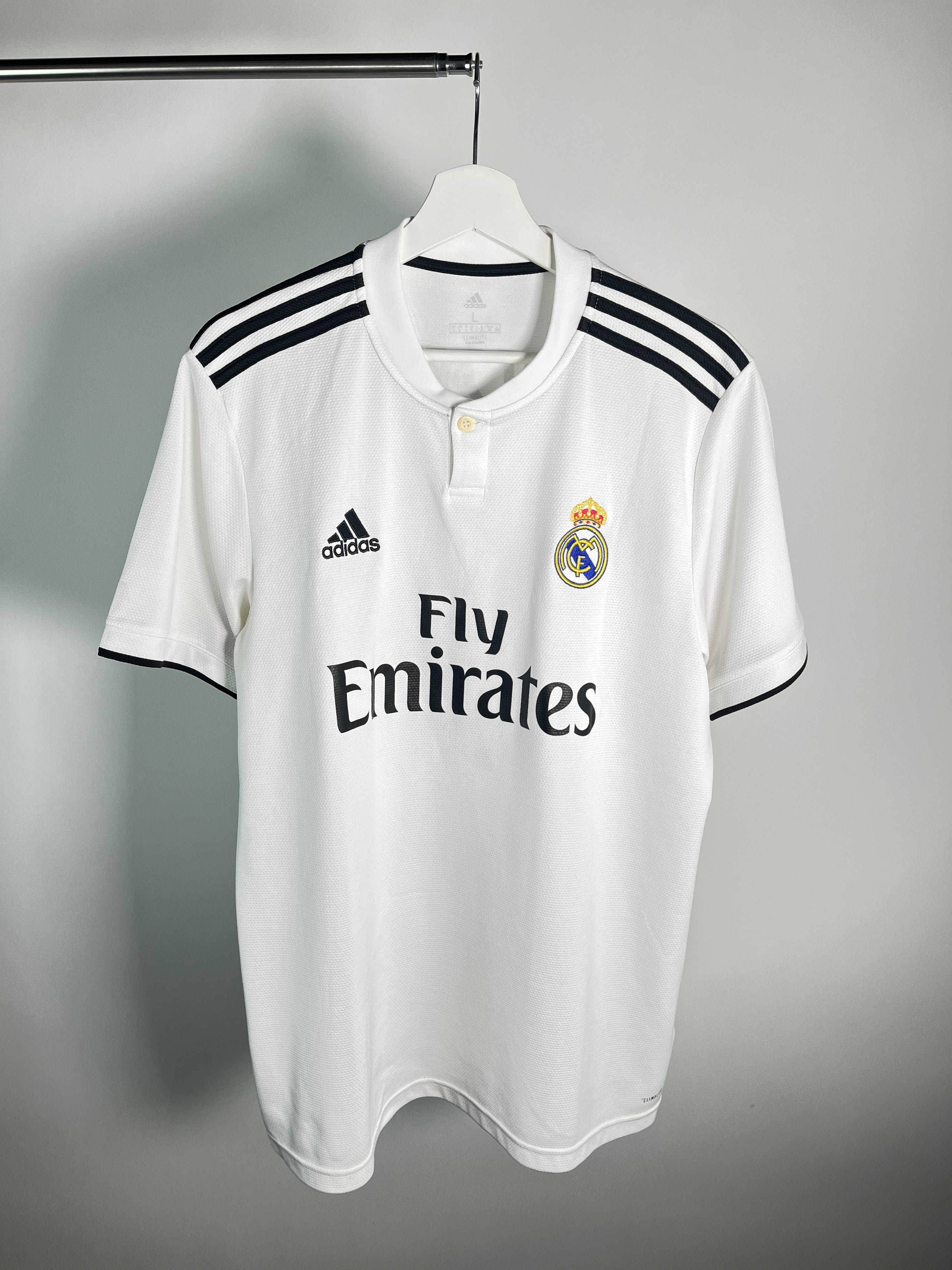 Jersey Real Madrid Local 2018 2019 Karim Benzema (L)