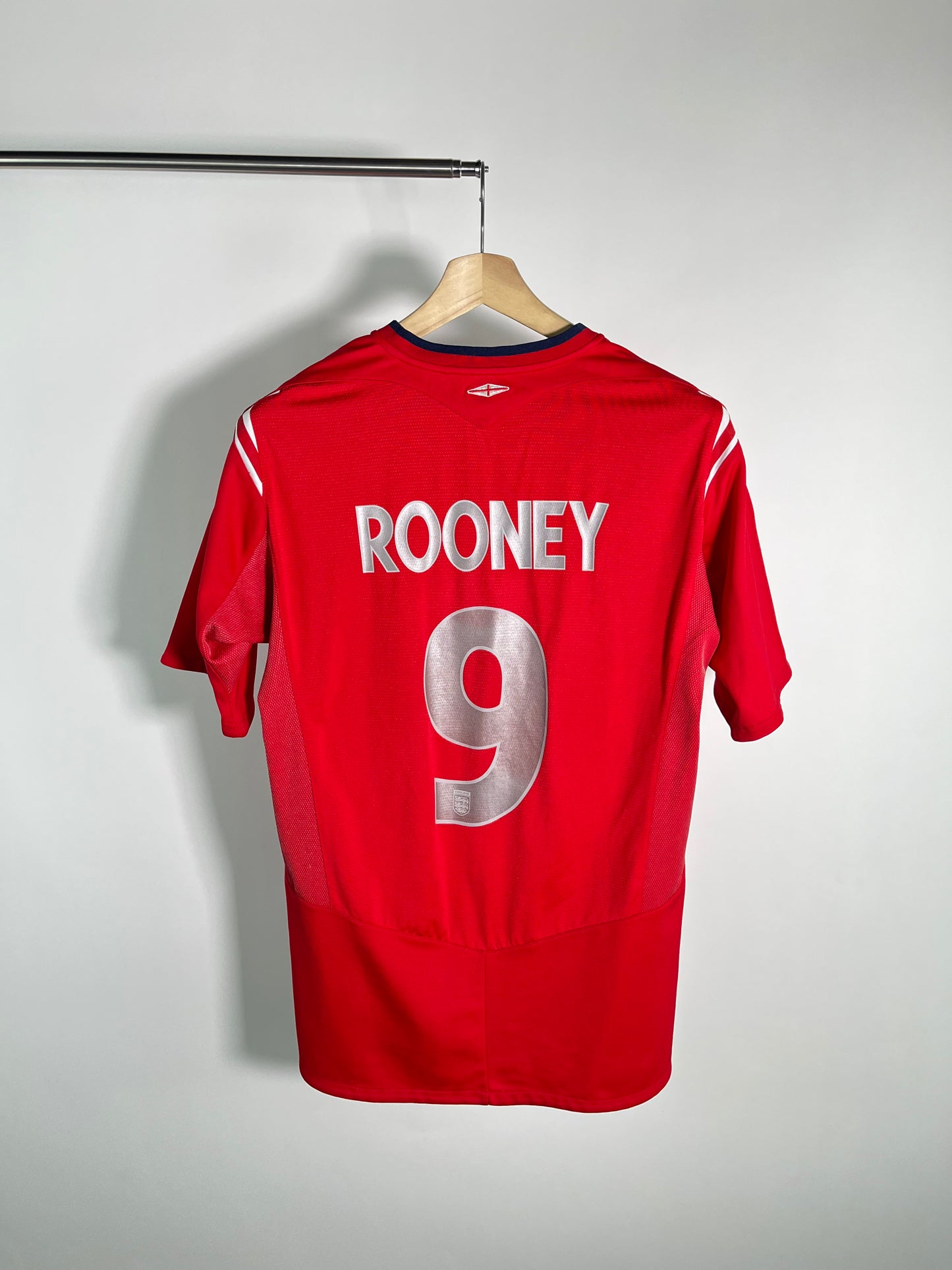 Jersey Inglaterra Visita 2004 2006 Wayne Rooney (M)