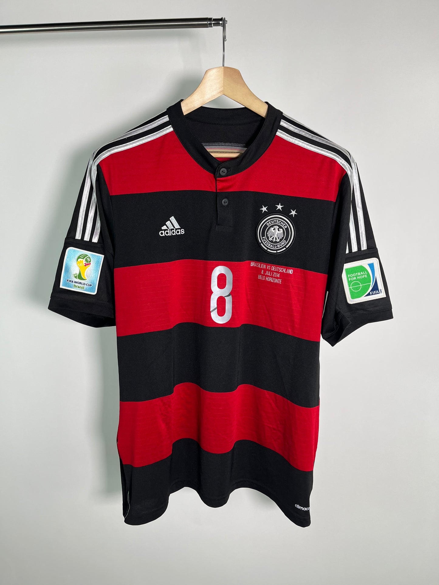 Jersey Alemania Visita 2014 2015 *Match Detail vs Brasil* Mesut Özil (XL)