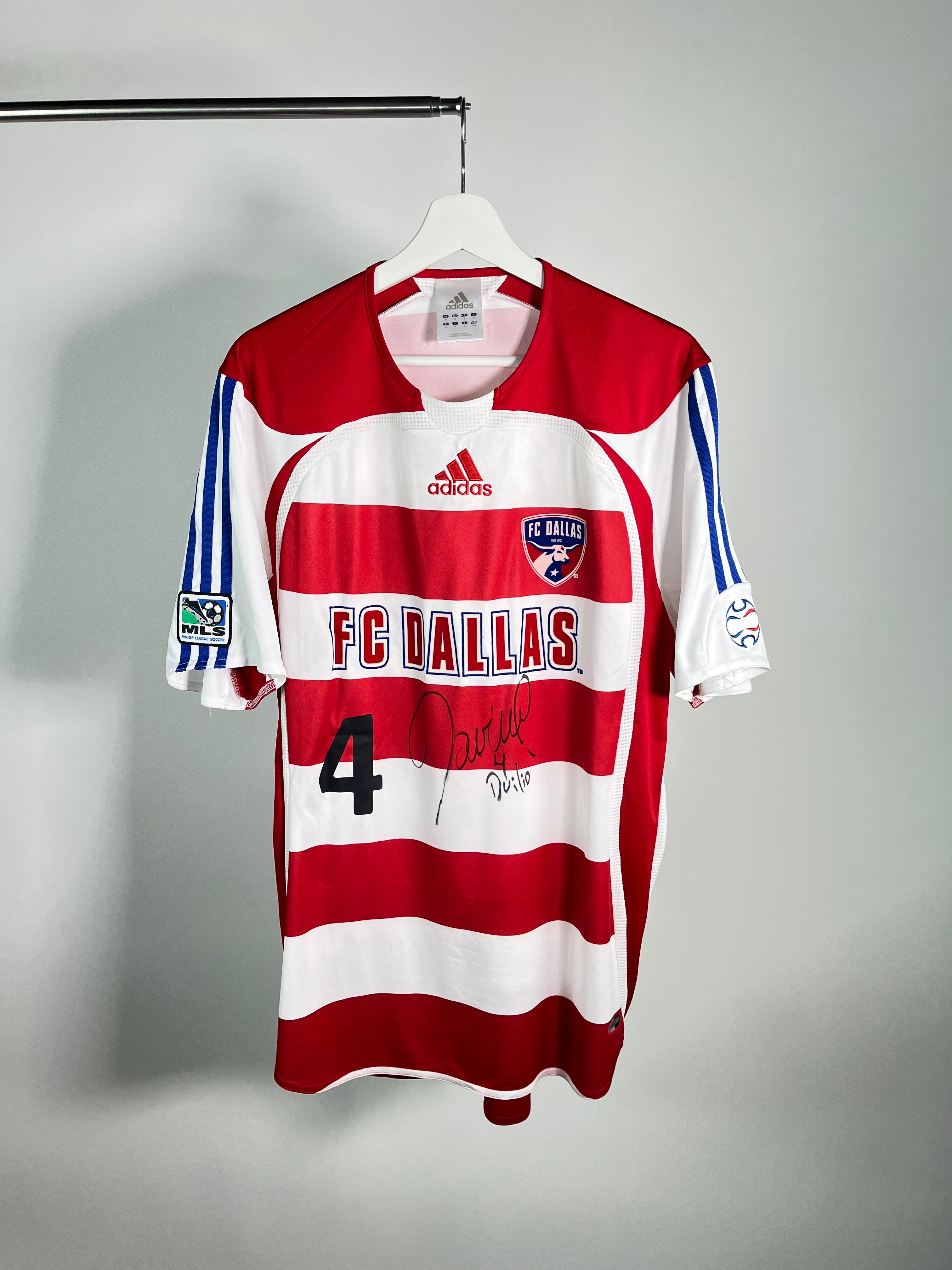 Jersey FC Dallas Local 2007 2008 Match Worn Duilio Davino (M)