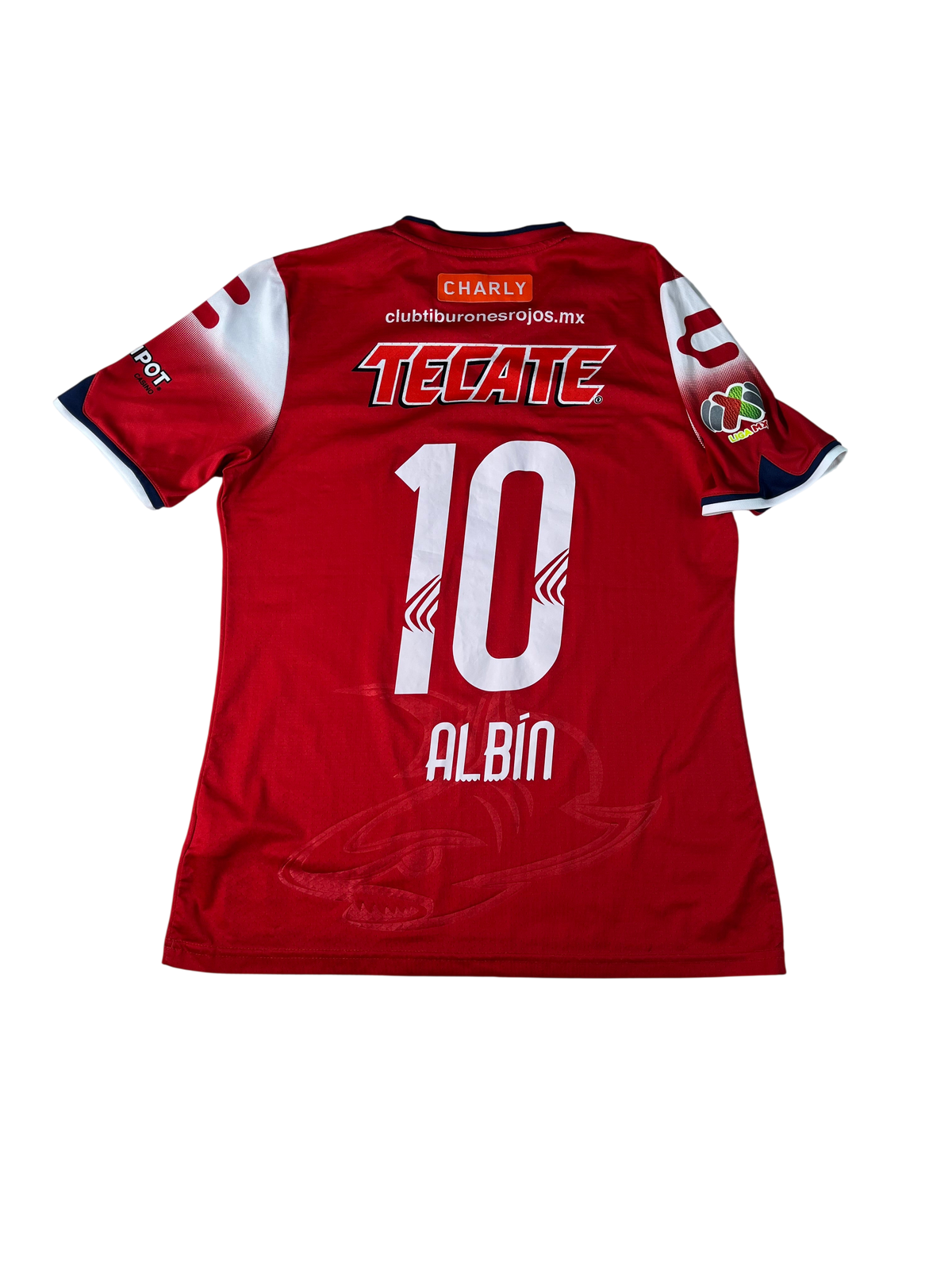 Jersey Veracruz Local 2016 2017 Juan Ángel Albín *C/Etiquetas* (M)