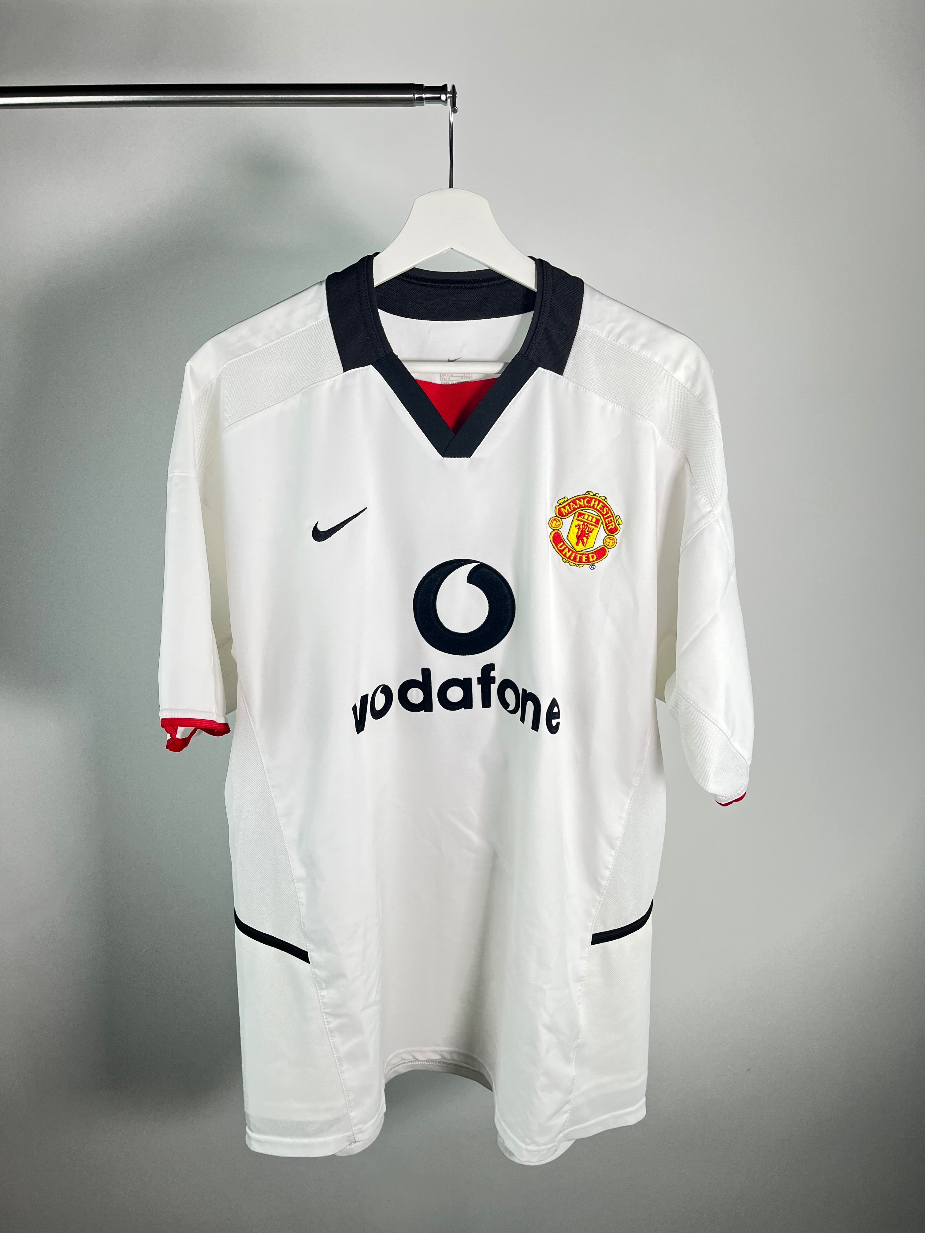 Jersey Manchester United Visita 2002 2003 David Beckham (L)